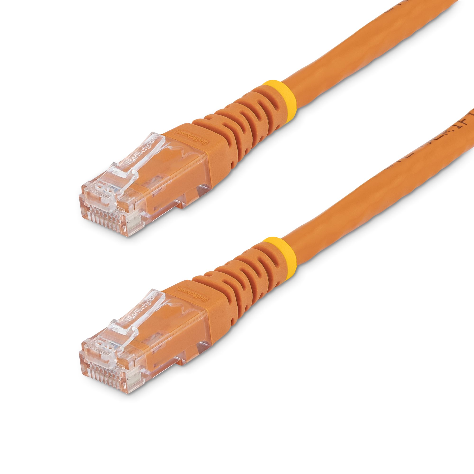 smart identifikation amplitude 100ft CAT6 Ethernet Cable Orange PoE (C6PATCH100OR) - Cat 6 Cables | Cables  | StarTech.com