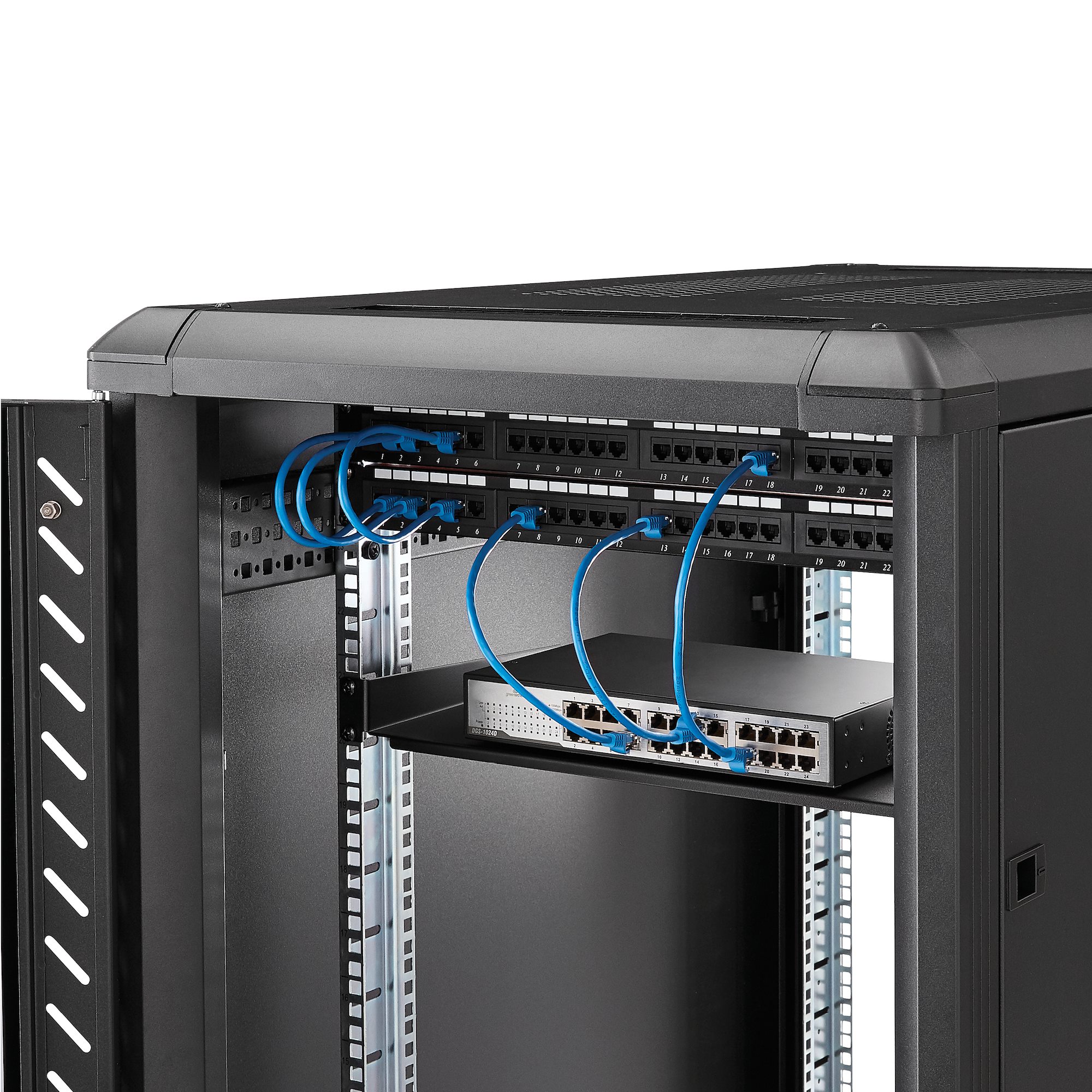1u Server Rack Cabinet Shelf 10in Deep Rack Shelves Server Rack
