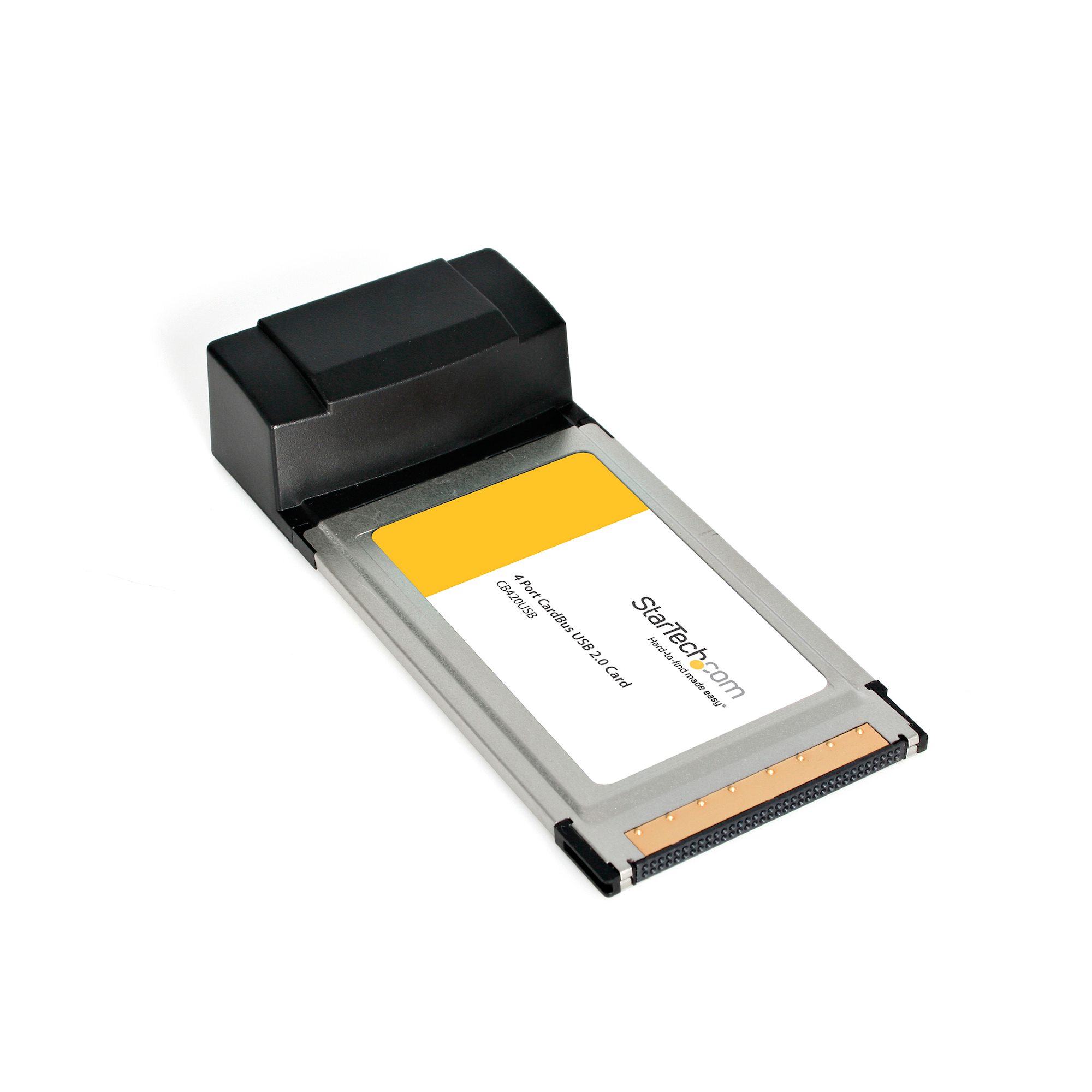 4 CardBus USB 2.0 PC Card Adapter - Tarjetas USB 2.0 | StarTech.com Europa