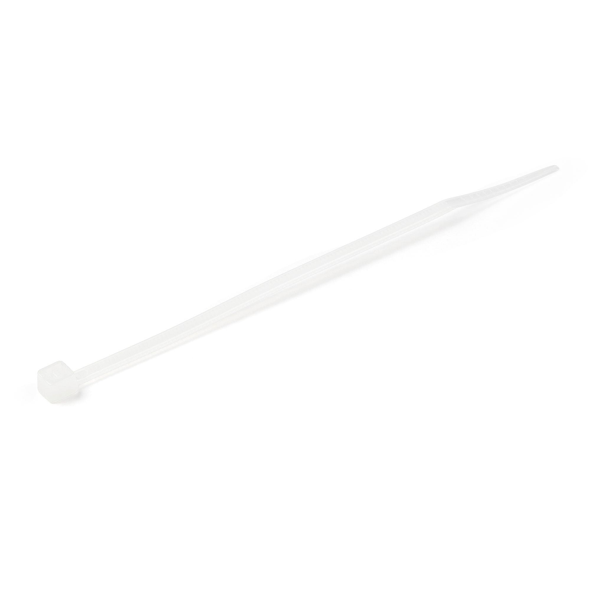 4 in. White Cable Ties, 100-Pack