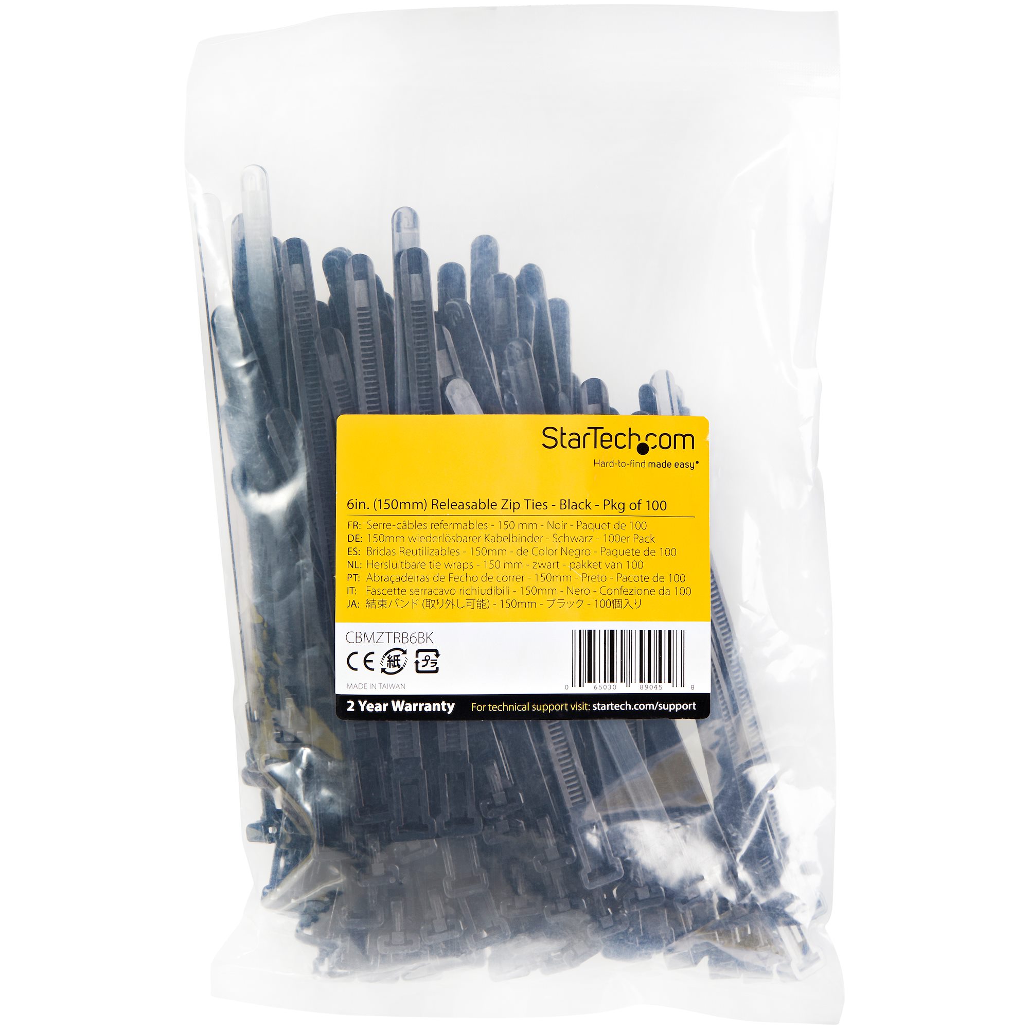  Yihosuma 100 bridas de plástico resistentes, reutilizables, de  12/8/18/6/10 pulgadas, negro/blanco/largo, 5.906 in y 11.811 in, tamaños  surtidos, grandes envolturas de nailon (color negro, tamaño: 0.295 x 13.780  in) : Electrónica