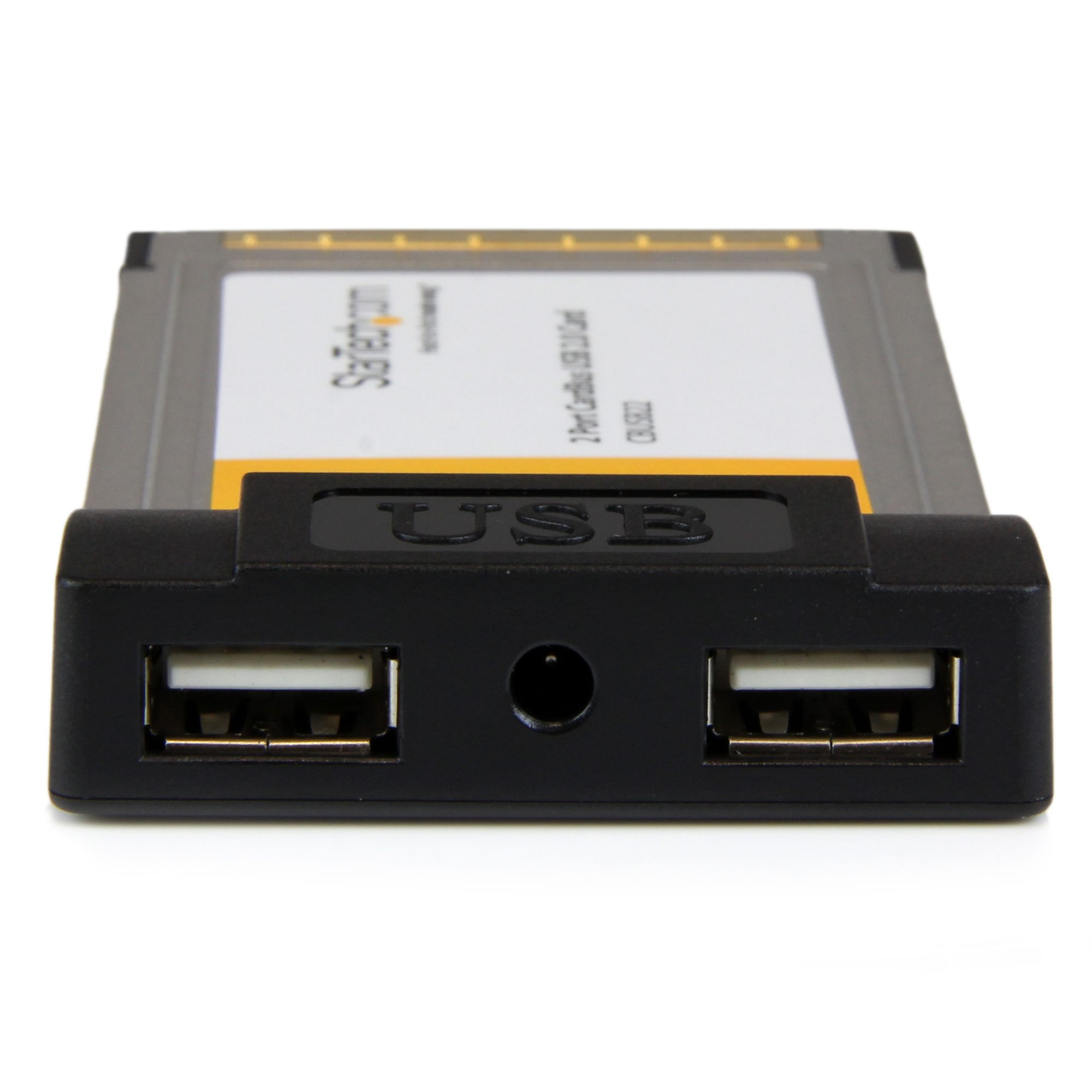 StarTech.com 2 Port CardBus Laptop USB 2.0 PC Card Adapter CBUSB22 
