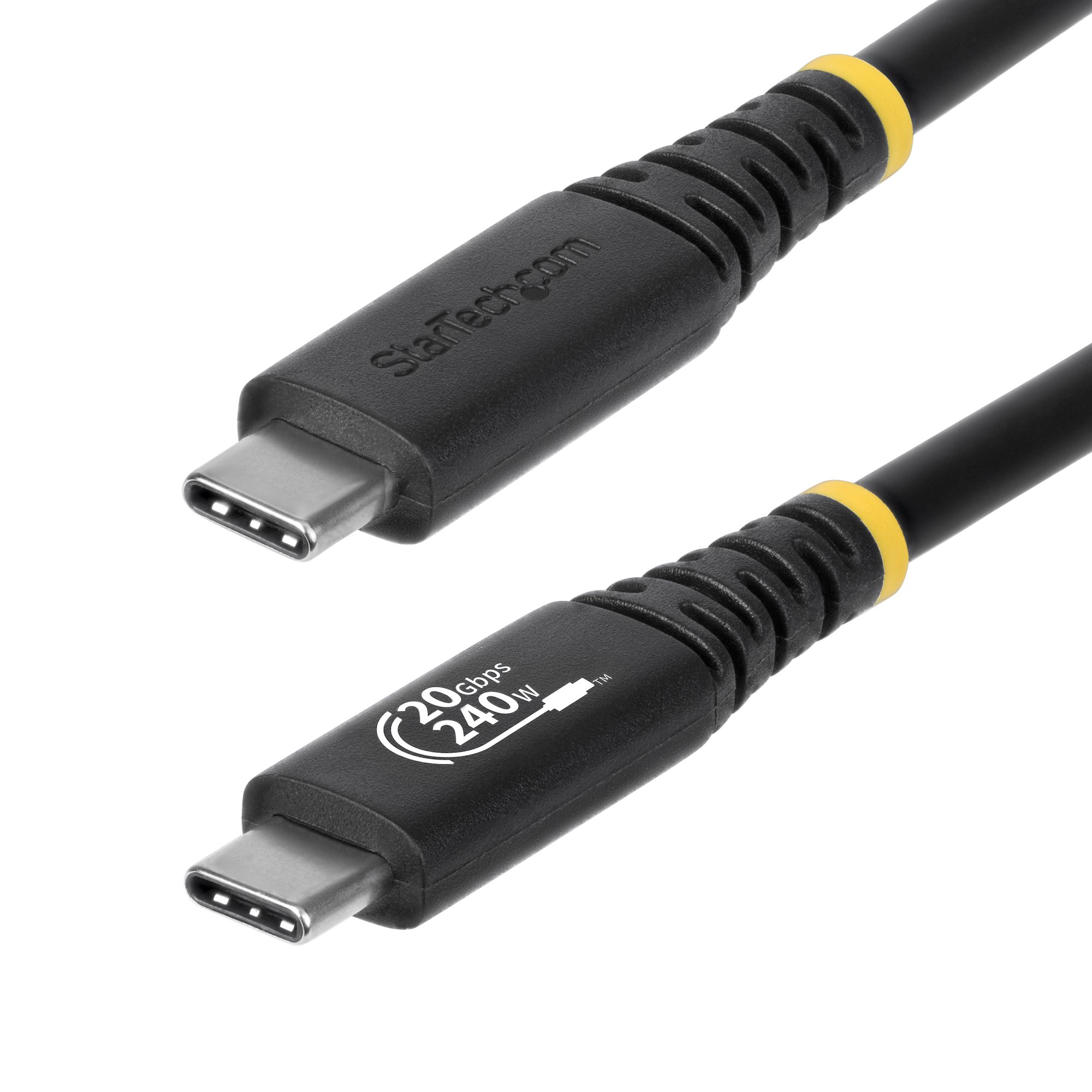 USB4ケーブル／2m／20Gbps／USB Type-C to C／240W PD EPR／4K 120Hz