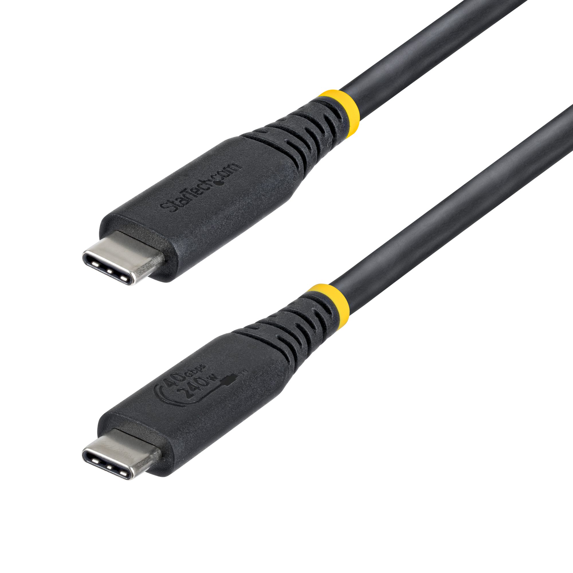 USB4ケーブル／1m／40Gbps／Type-C／240W PD／8K 60Hz / 4K 240Hz／DP2