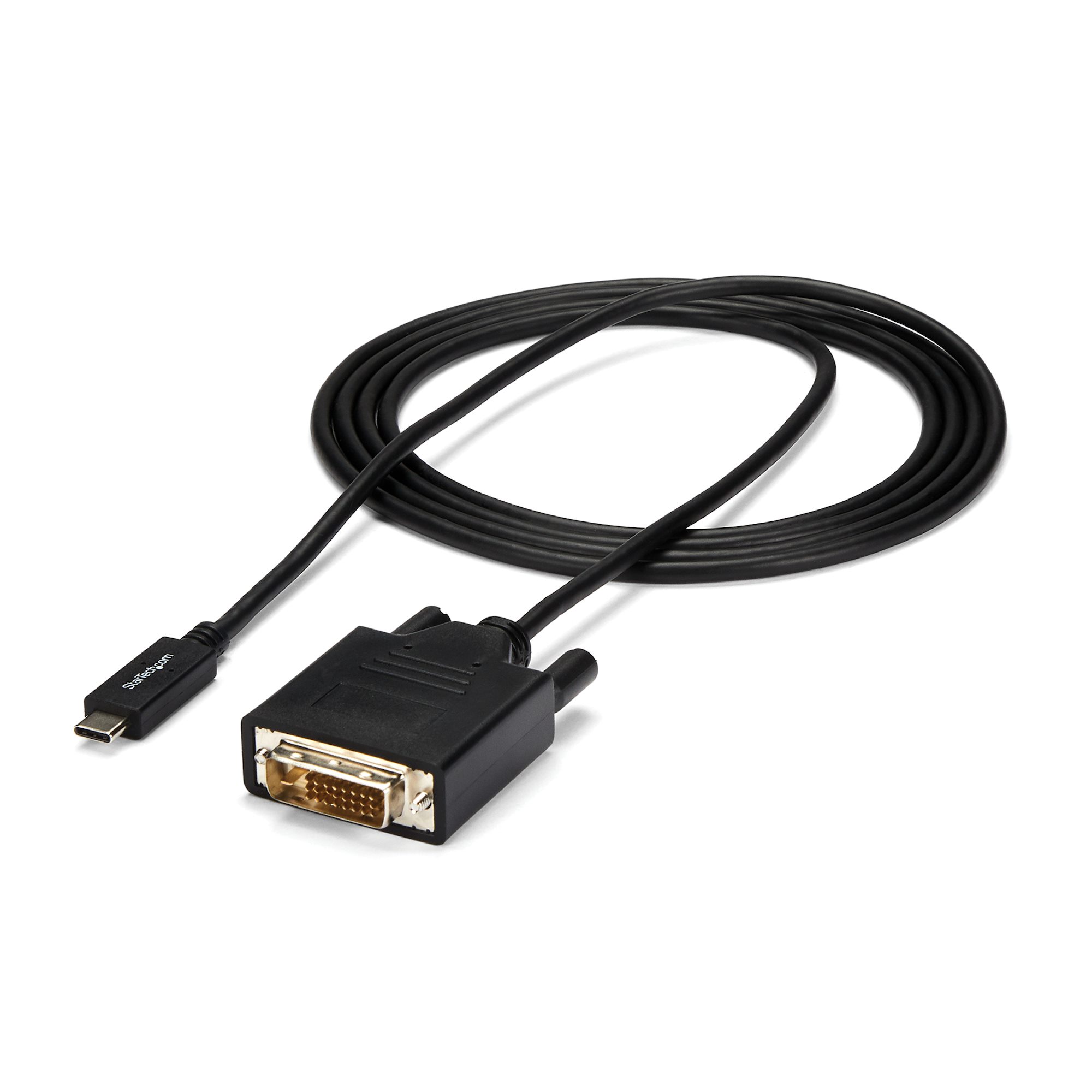 uærlig Størrelse grim Cable - USB-C DVI - Black - 6.6 ft/2m - USB-C Display Adapters | Display &  Video Adapters | StarTech.com