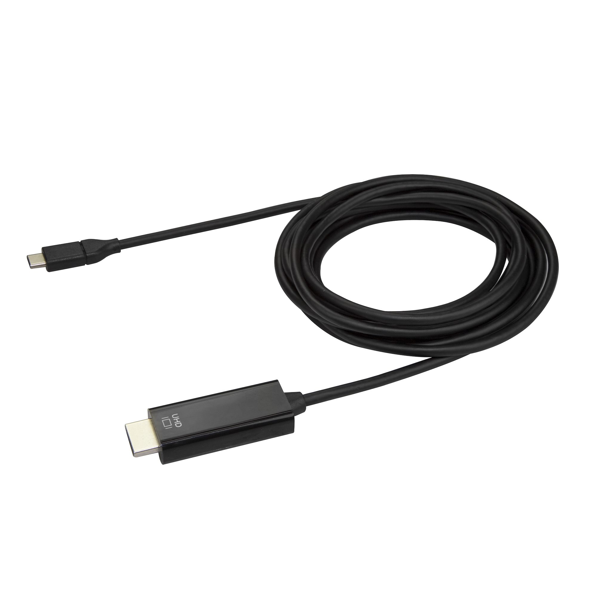 a DisplayPort Adaptador UHD 4K en Negro USB-C y 3 Thunderbolt Puerto Compatible Cable Matters USB 3.1 Tipo C 