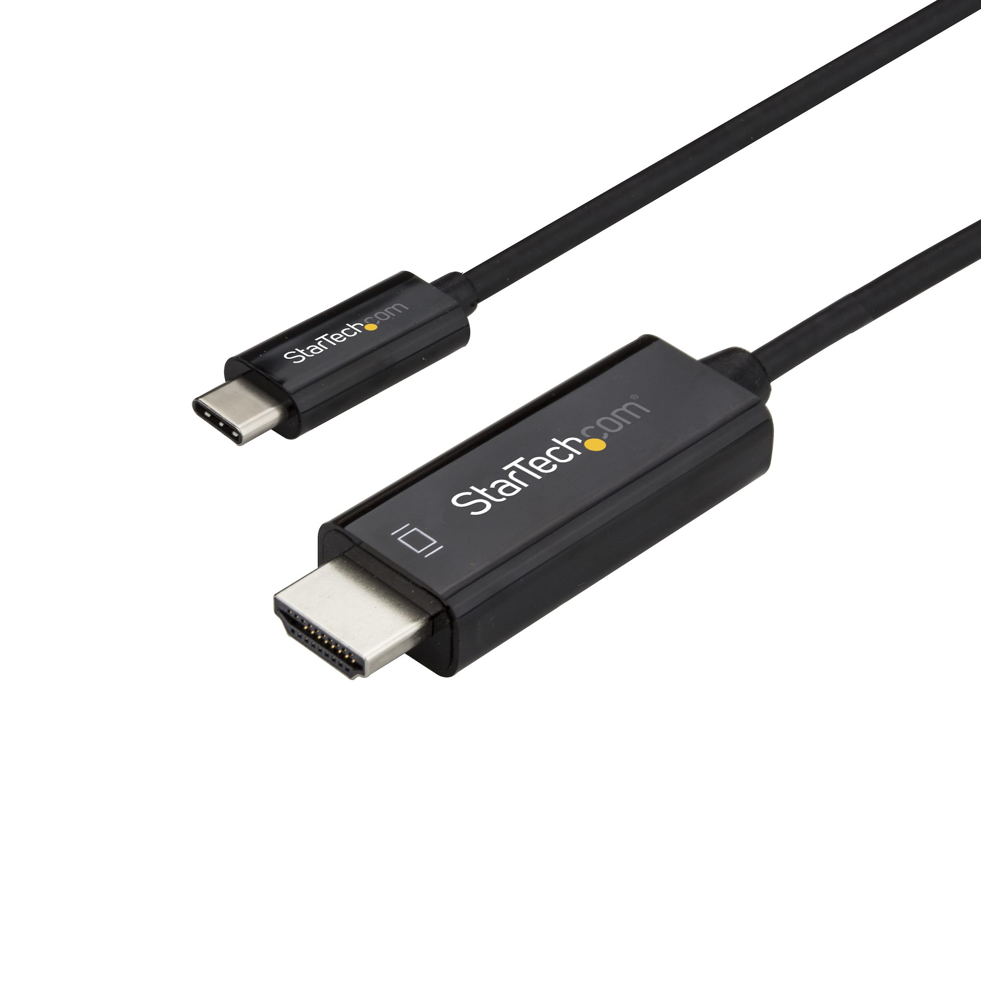 USB-C - HDMI 2.0変換ケーブル／3m／4K60Hz／HBR2対応／USBタイプC - DP 1.2 Altモード／Thunderbolt  3互換／ブラック／モニター変換ケーブル／ディスプレイ コンバーター