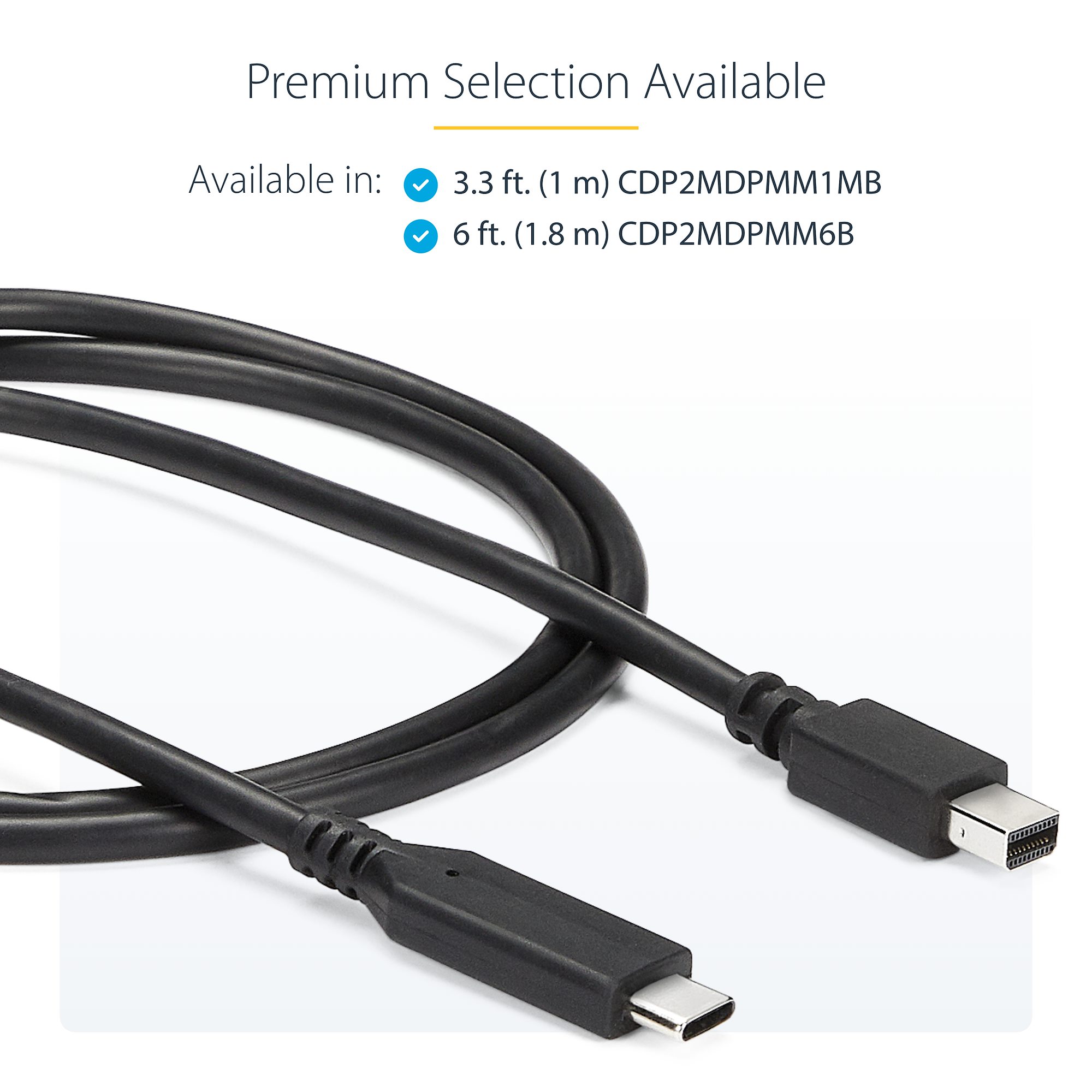 USB-C - Mini DisplayPort ケーブル - 1.8m
