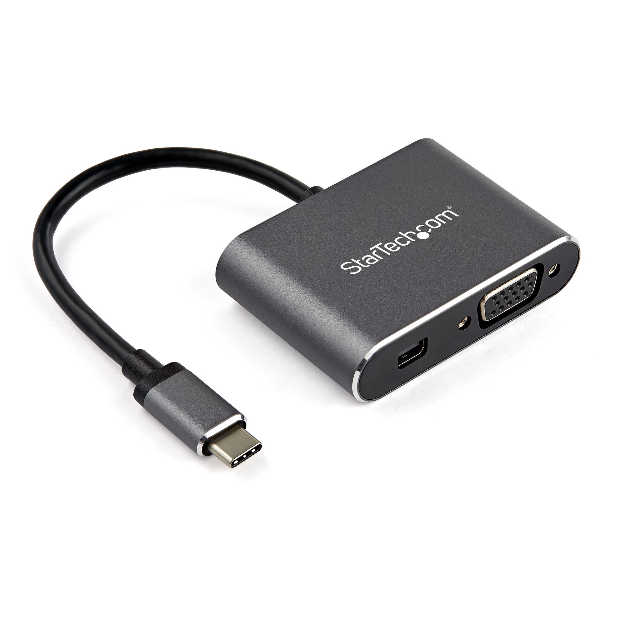 USB-Cマルチ変換アダプタ mDP(4K60Hz)またはVGA出力 HDR対応 - USB-C