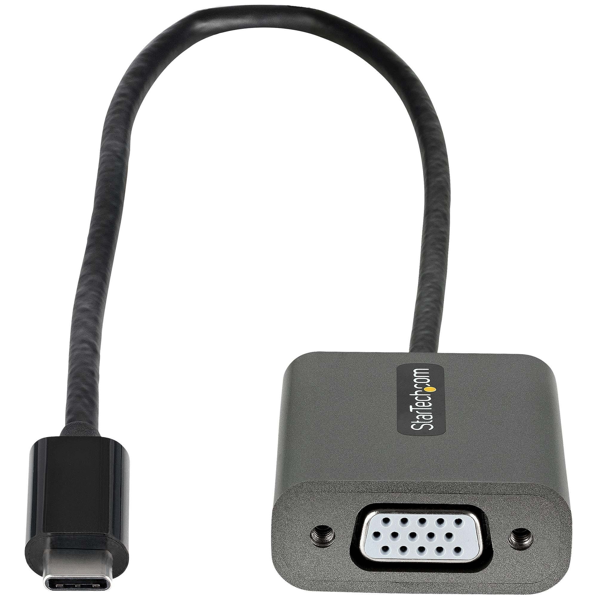 ds-2215676 (まとめ）StarTech USBC-VGA変換アダプタ ブラック CDP2VGA