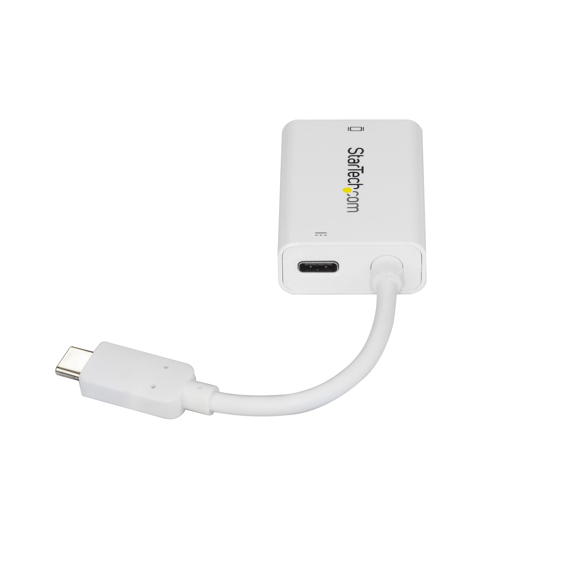 DLH DY-TU2726W câble vidéo et adaptateur USB Type-C VGA (D-Sub) Blanc sur