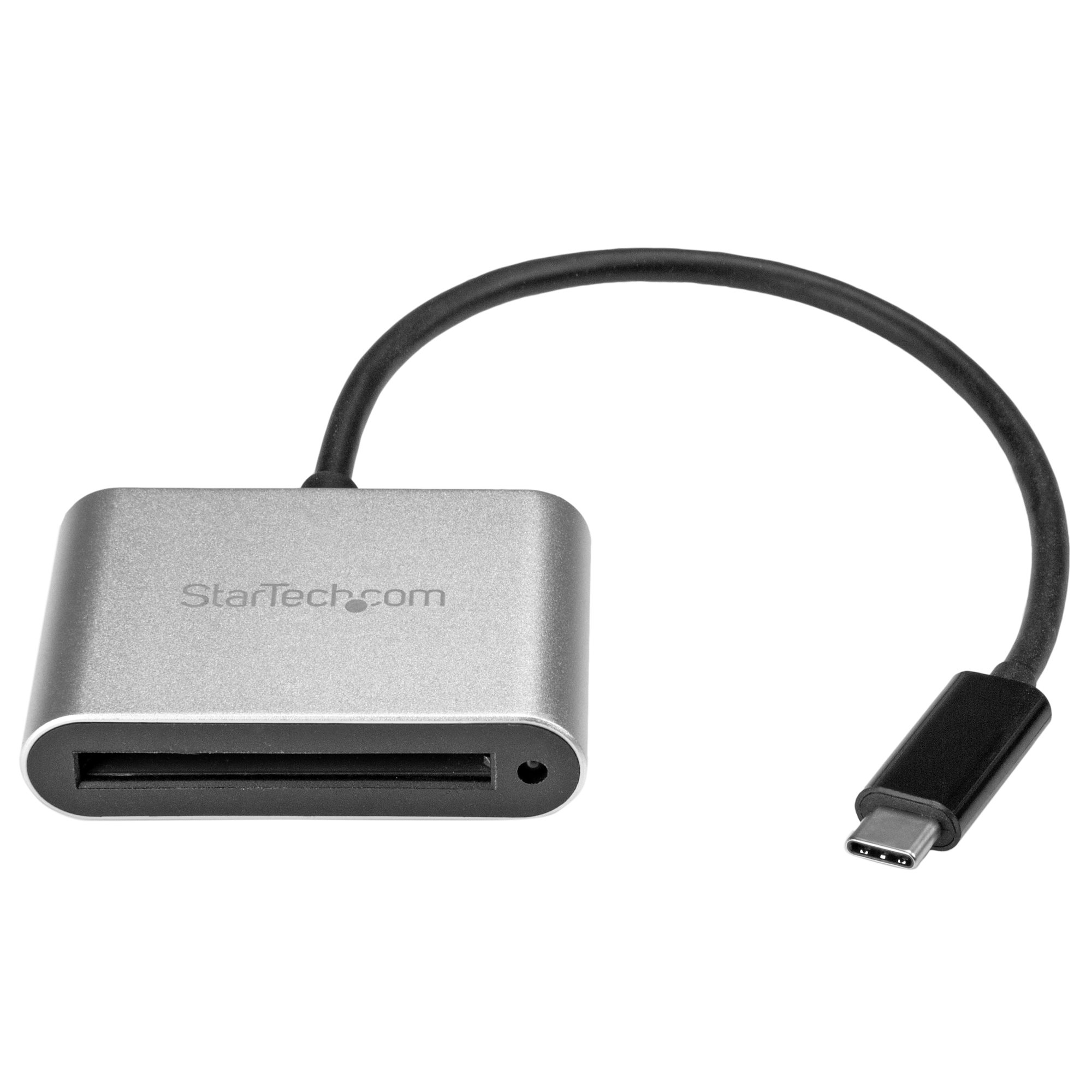 ICY BOX USB 3.1 CFast Card Reader USB-C & USB-A USB 3.1 Gen2 Aluminio CFast 2.0 Negro. 10 Gbit/s