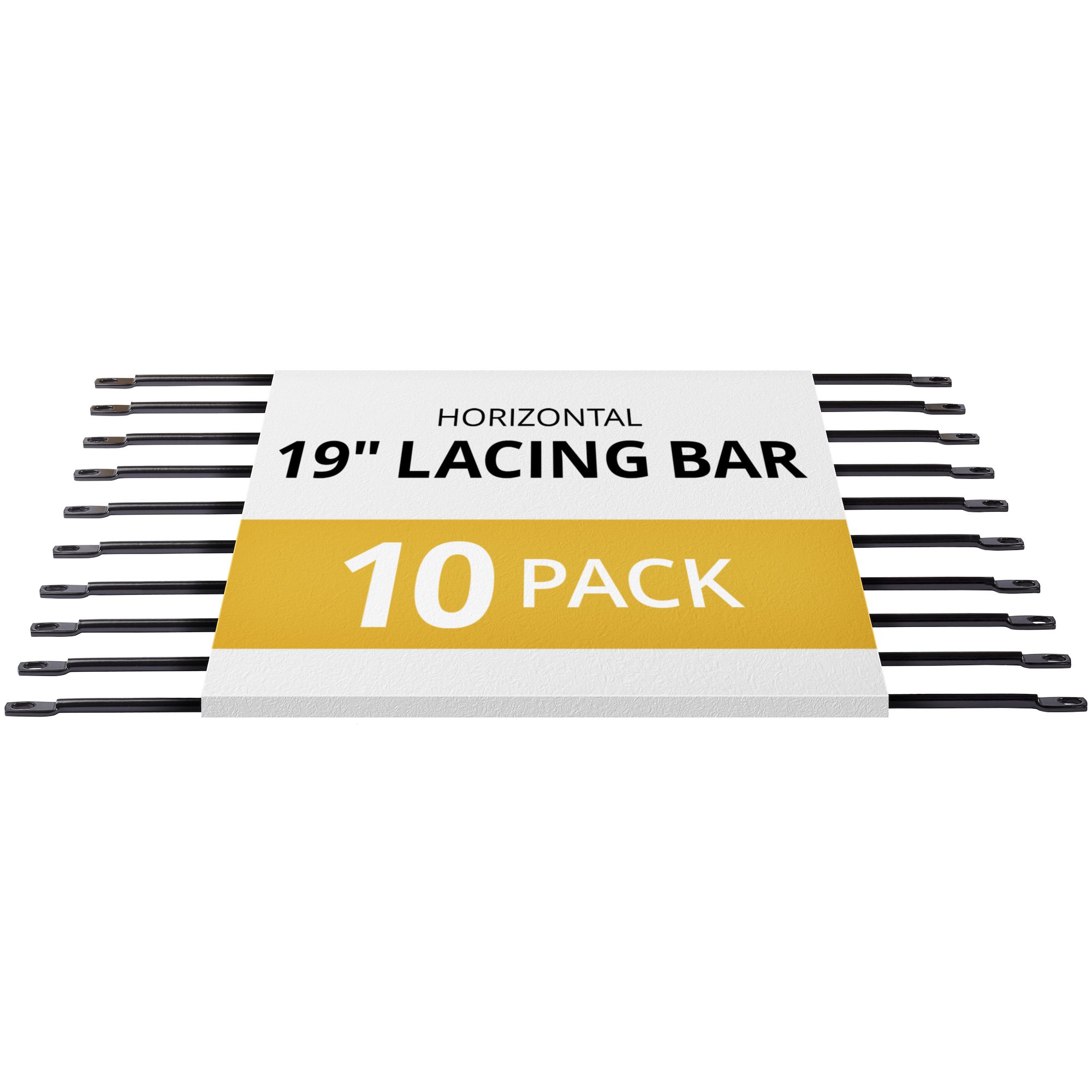 Lacing Strip Server Rack 10-Pack Horizontal Lacing Bar, Server Rack Cable Management, 19 ...