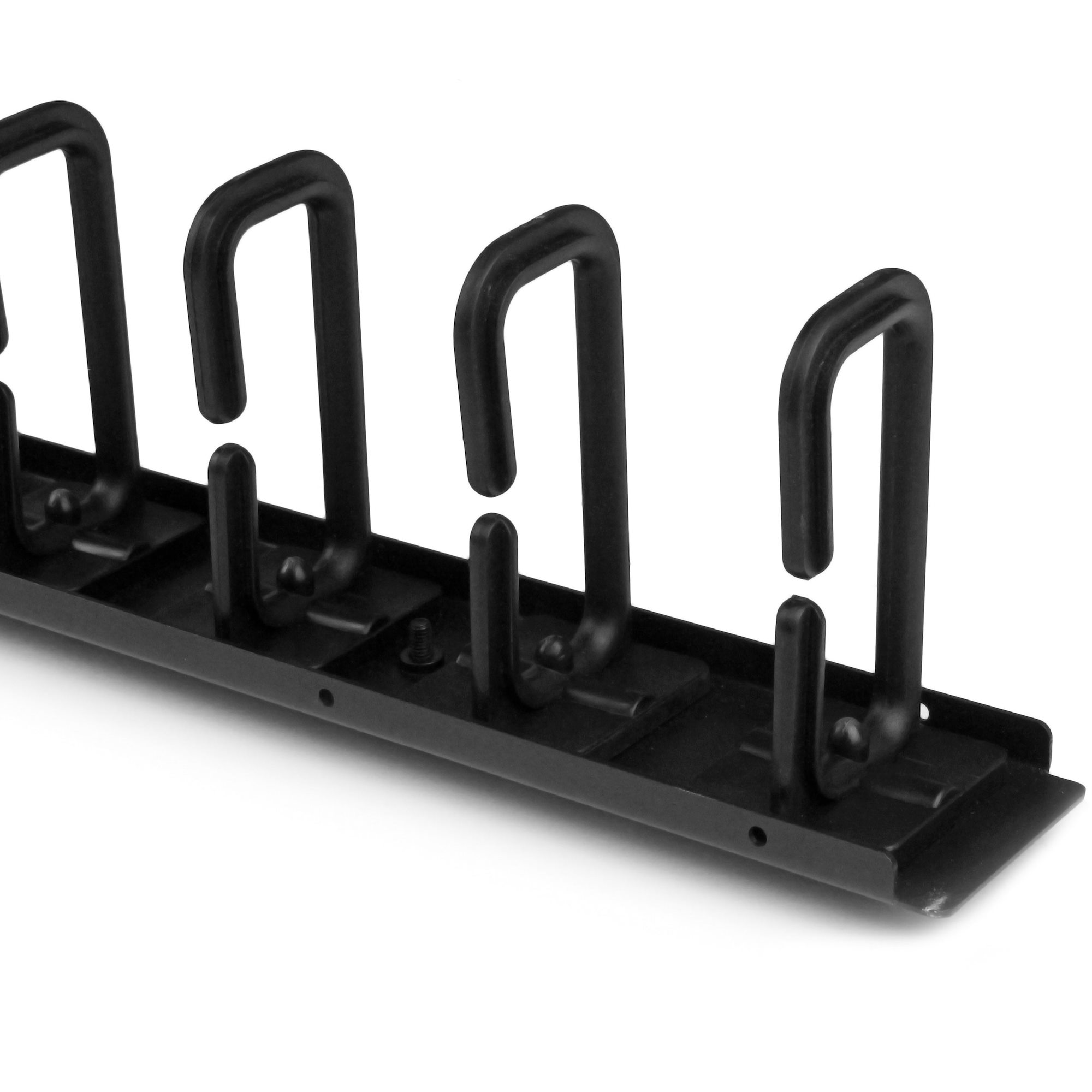 StarTech.com Vertical Cable Organizer with Finger Ducts Vertical Cable  Management Panel Rack Mount Cable Raceway 0U 6 ft. - Office Depot