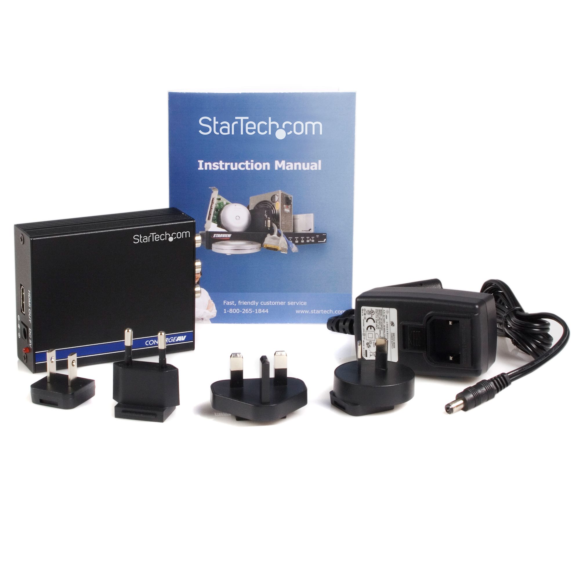 Video Splitter StarTech.com HDMI 2 Puertos HDMI RCA + Toslink