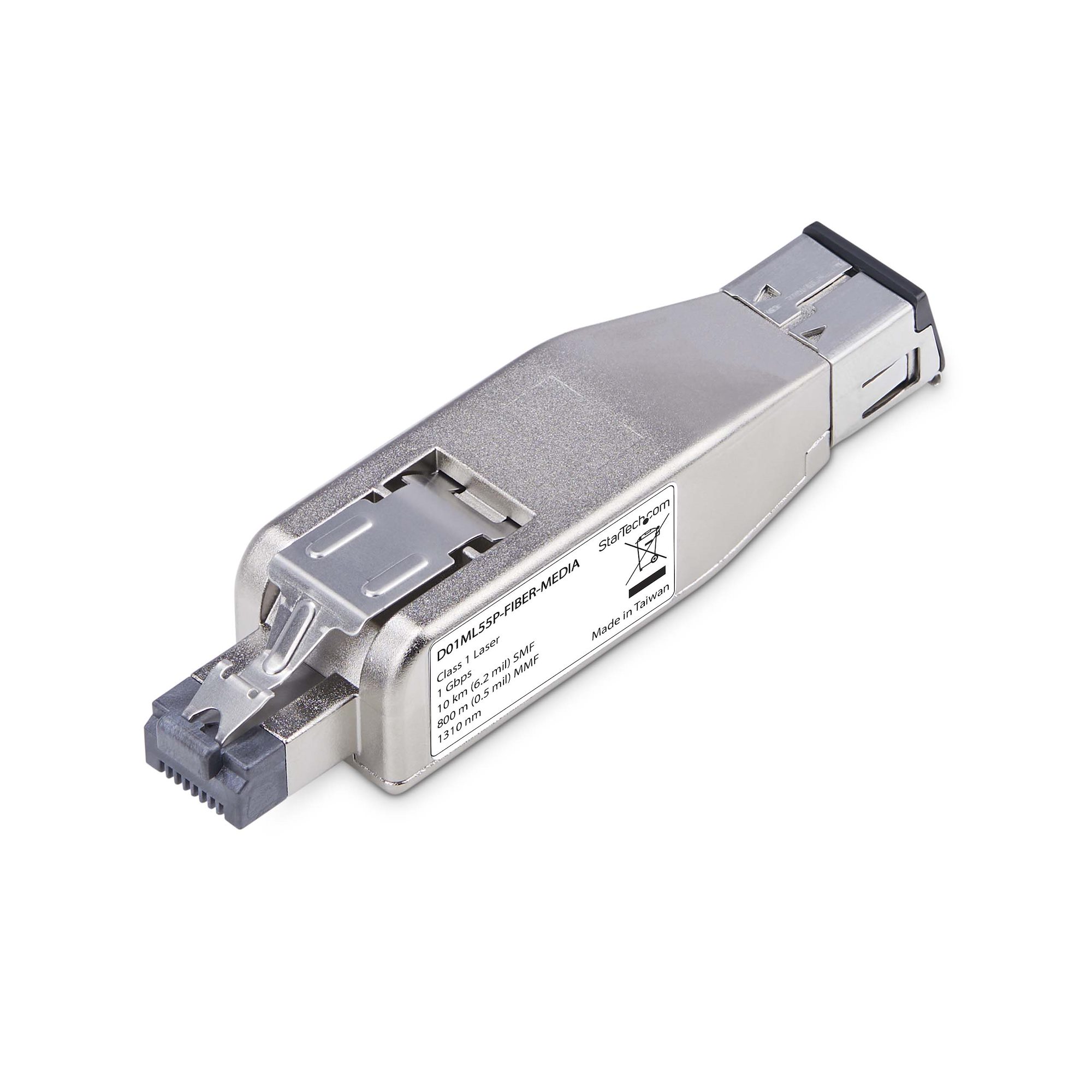 【中古】「未使用品」StarTech.com イーサネット光メディアコンバータ シングルモード 最大2km延長 RJ-45(メス) - 光ファイバ2芯SC(メス) ET90110SM302 光メディアコンバータ 光ファイバ2芯SC マルチモード 最大2km延長