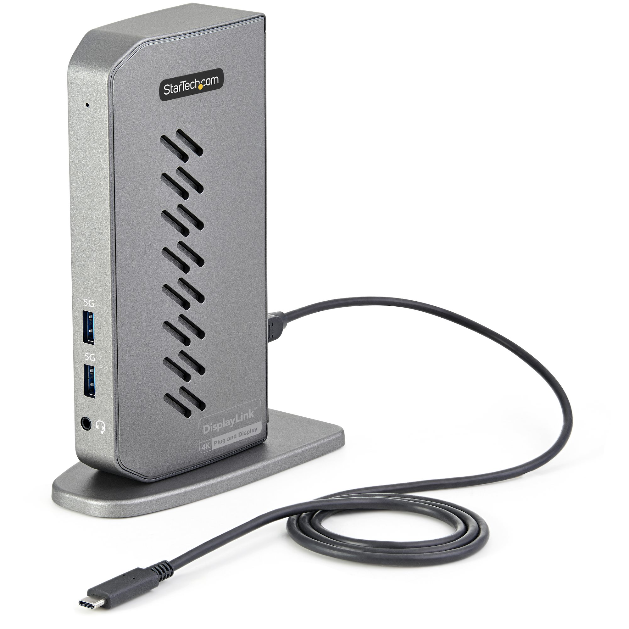 USB-C & USB-A対応ドッキングステーション／ノートパソコン拡張USB 3.0ドック／4K60Hz対応HDMI &  DiplayPortデュアルモニター／6ポートUSB-Aハブ／ギガビット有線LAN／USB 3.1/3.2 Gen 1／Windows & Mac対応
