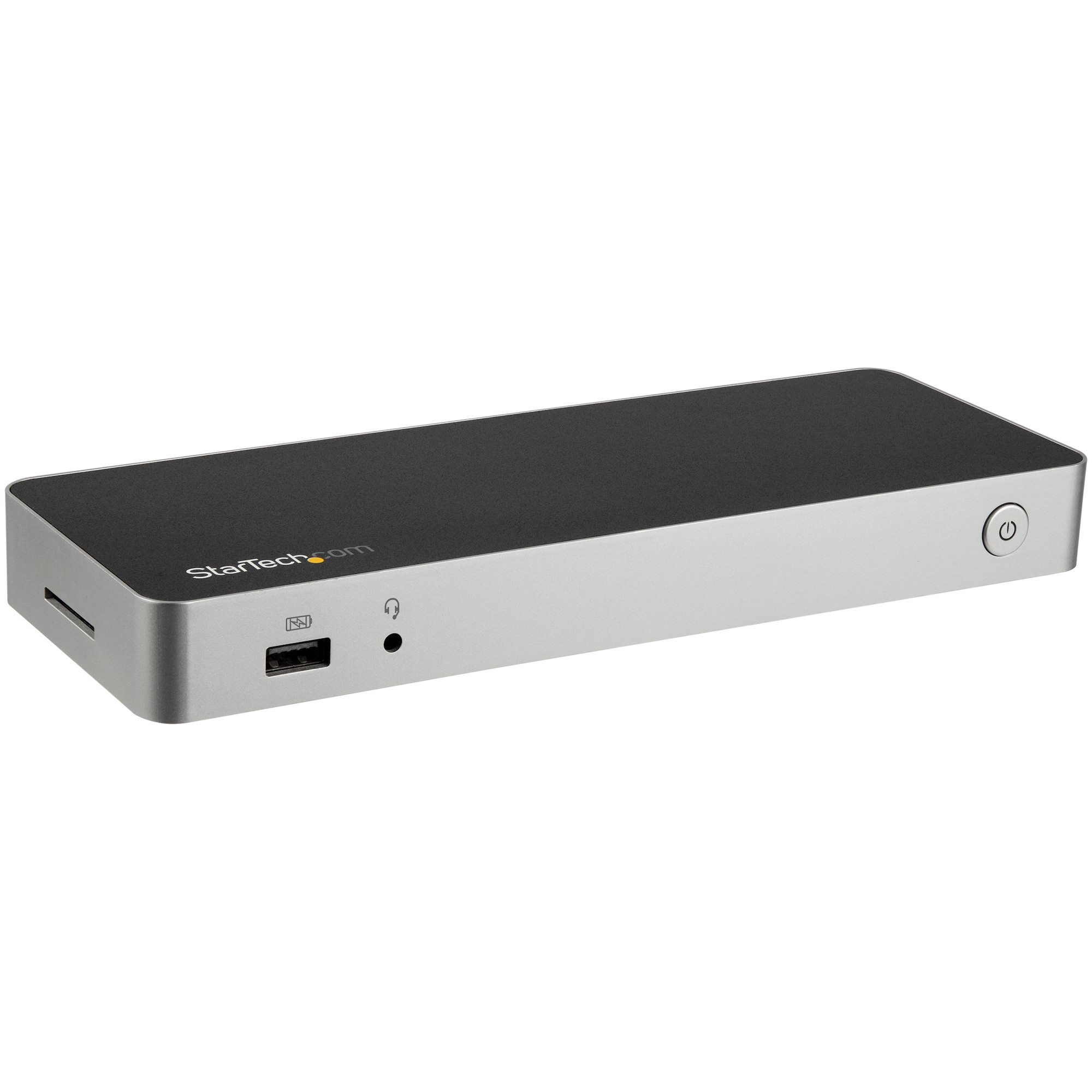 ドッキングステーション／USB Type-C／デュアルモニタ／4K HDMI & DisplayPort／60W USB PD／4x USB-A  3.0ハブ／GbE／SDカードスロット／オーディオポート／USB Type-Cハブ／Thunderbolt 3