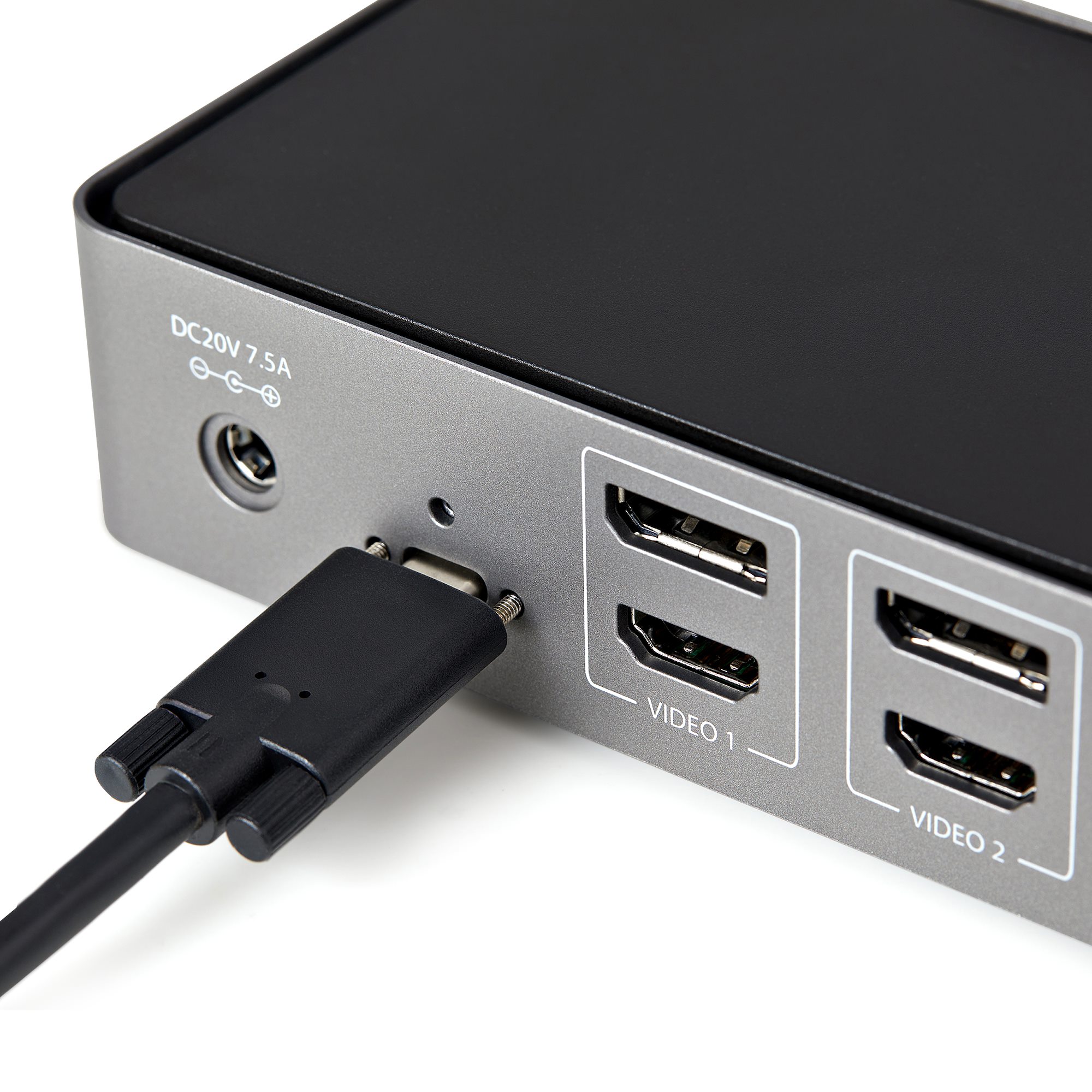 USB-C/USB-A対応ドック トリプル4Kモニタ／6ポートUSB-A／GbE - USB-C