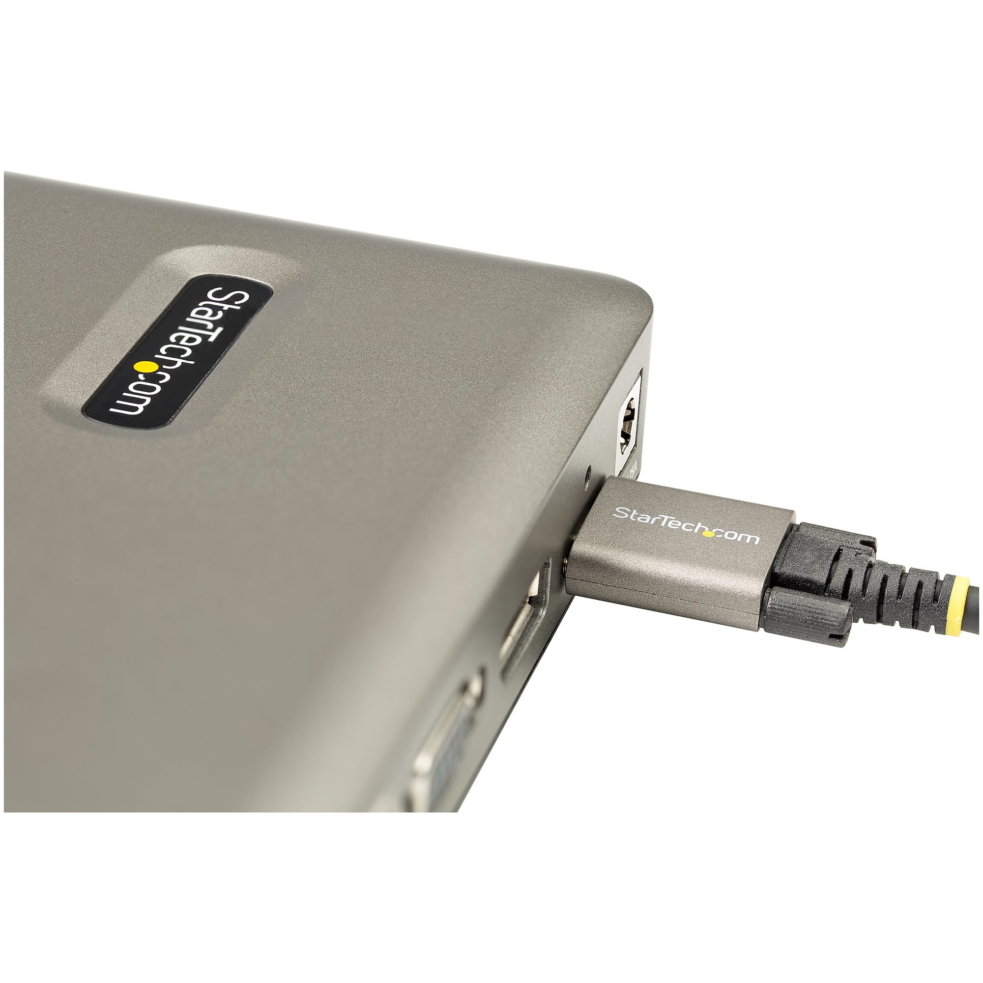 USB C Dock - USB-C to DisplayPort 4K 30Hz or VGA - 65W USB Power Delivery  Charging - 4-Port USB 3.1 Gen 1 Hub - Universal USB-C Laptop Docking  Station