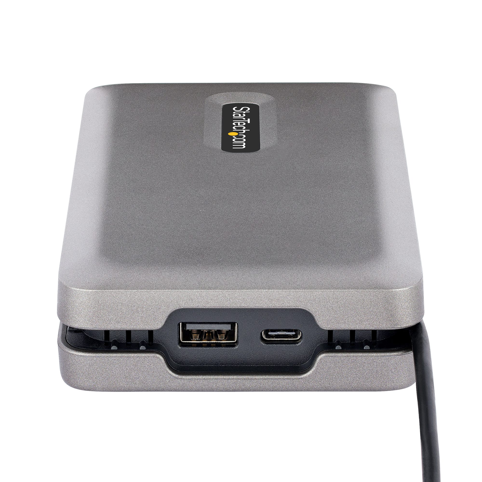 StarTech.com Adaptador Multipuertos USB C, USB Tipo C a HDMI, Vídeo de 4K,  PD de 100W, Pass Through, Hub Ladrón USB 3.0 1x USBC 1x USBA, Mini Docking  Station USBC para Portátil (