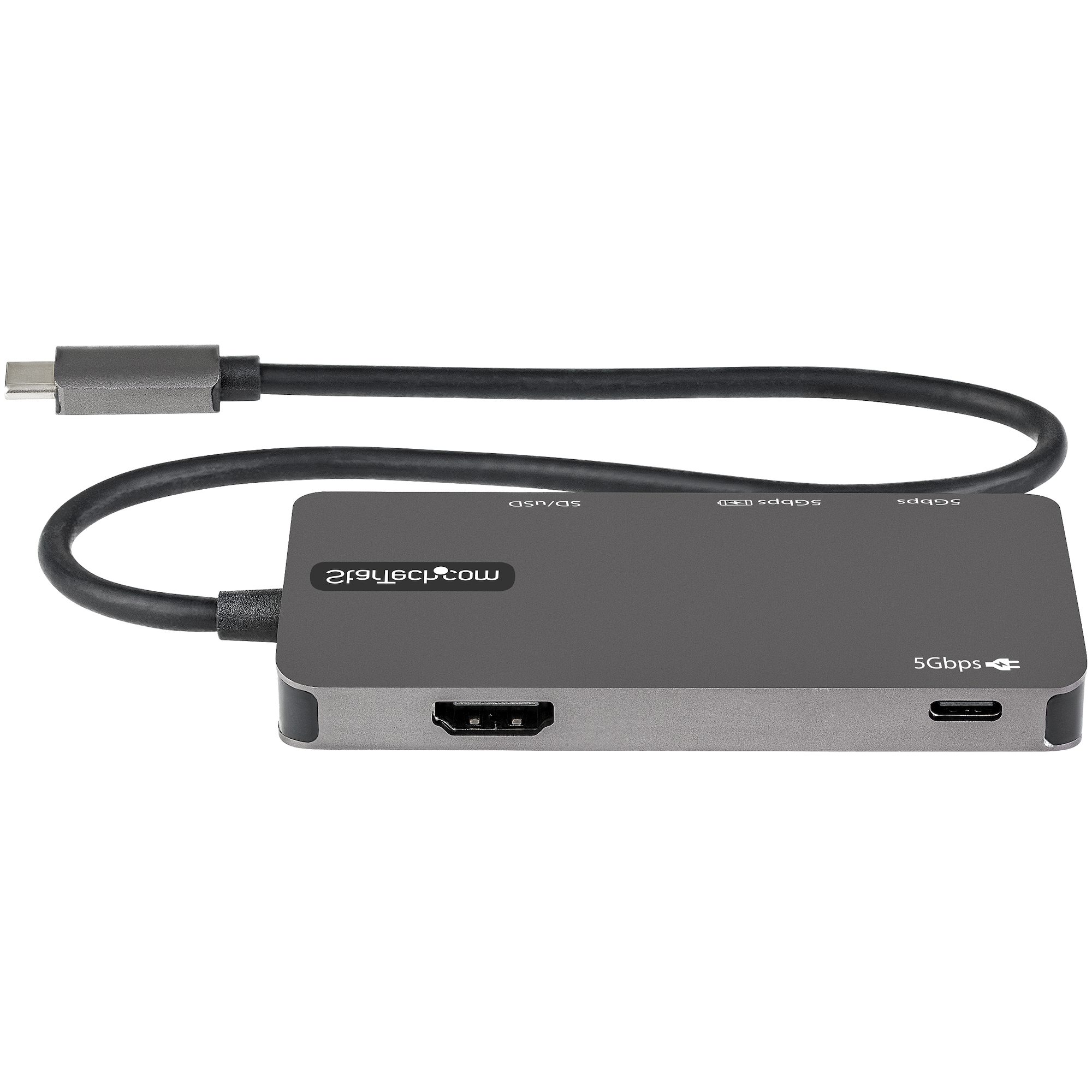 Station d'accueil pour ordinateur portable, 7 en 1 USB C double adaptateur  HDMI avec 2 HDMI, 2 USB 3.0, 100 W PD, SD-TF pour Ma A5 - Cdiscount  Informatique