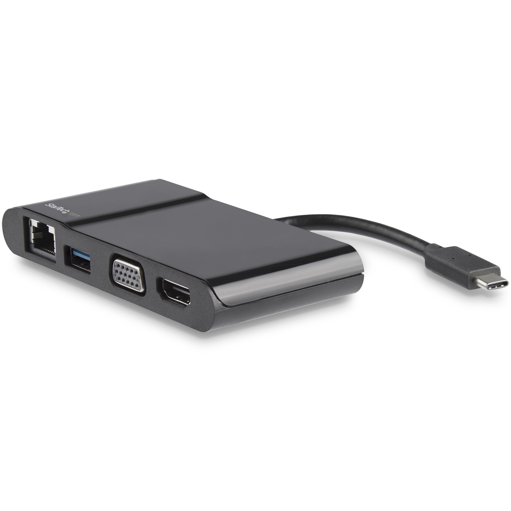 C & A USB C à VGA Mini DP RJ45 Convertisseur vidéo Type-C à compatible HDMI 