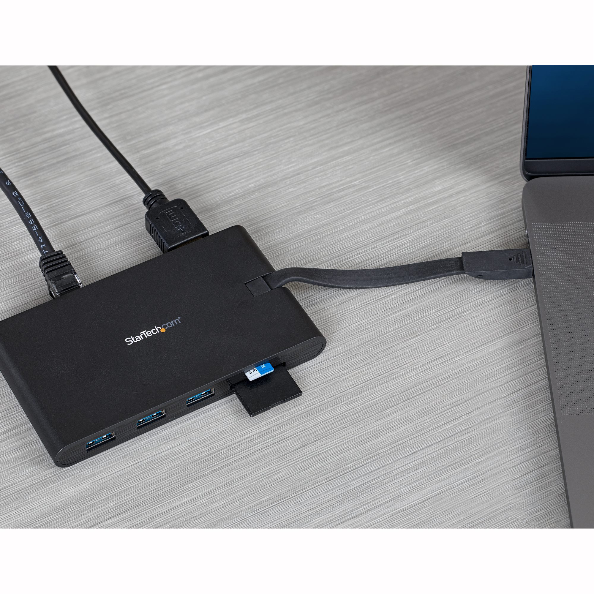 Adaptateur Multiport USB-C Vers HDMI/VGA 4K 95W PD 3.0 - Avec Port Ethernet Et USB 3.0 - Pour MacBook, Dell XPS, Chromebook
