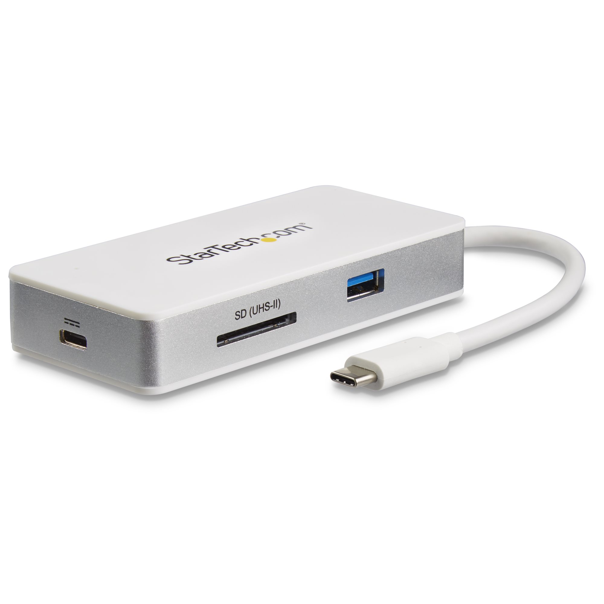 USB-C Multiport Adapter - SD (UHS-II) Card Reader - 100W Power Delivery -  4K HDMI - GbE - 1x USB 3.0