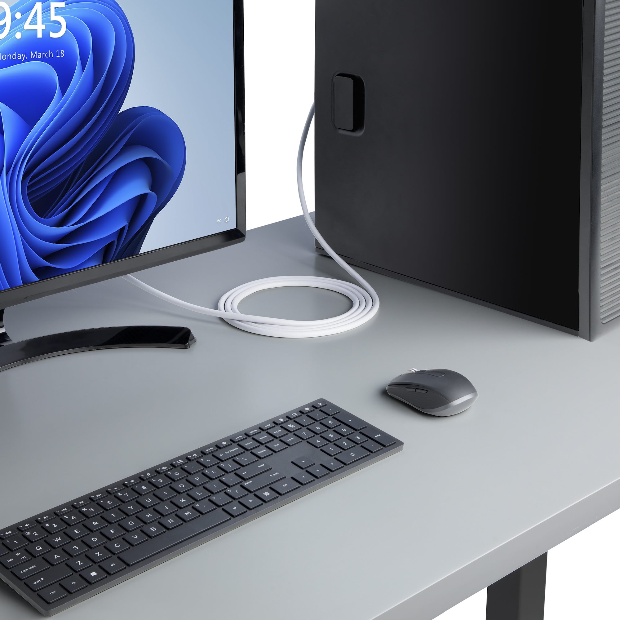 DisplayPort 1.2 ケーブル／1.8m／4K60Hz／VESA認証品／21.6Gbps／HBR2