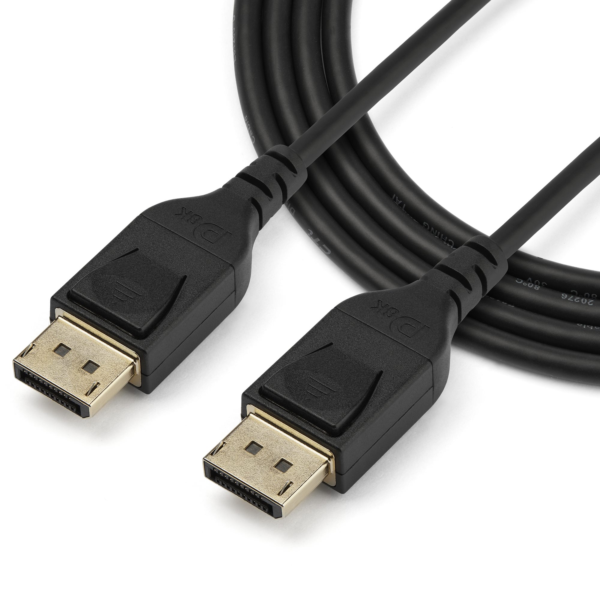 Cable de 3m DisplayPort 1.4 Certificado VESA - 8K de 60Hz HDR10 - Vídeo  Ultra HD 4K de 120Hz - Cable DP 1.4 - para Monitores o Pantallas - Cable