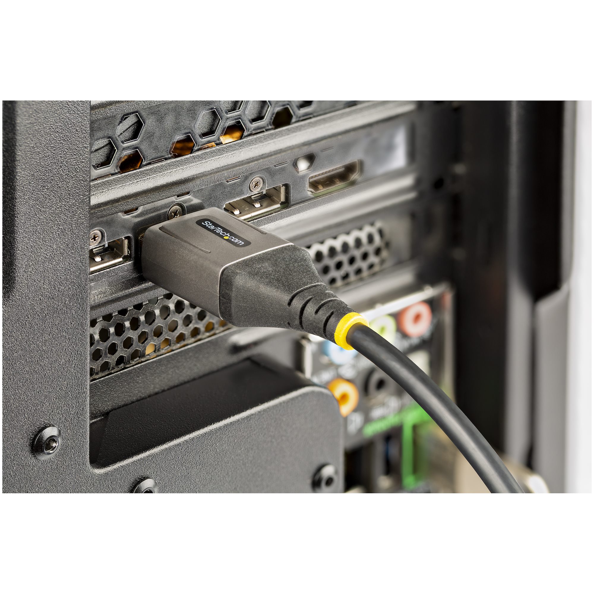 DisplayPort 1.4ケーブル／2m／8K60Hz 4K120Hz／VESA規格認定／32.4Gbps  HBR3／HDR10／32chオーディオ／HDCP 2.2／抜け防止機構付き／DPオス - DPオス／ブラック／デジタルサイネー  ジ対応／ディスプレイポート／モニターケーブル