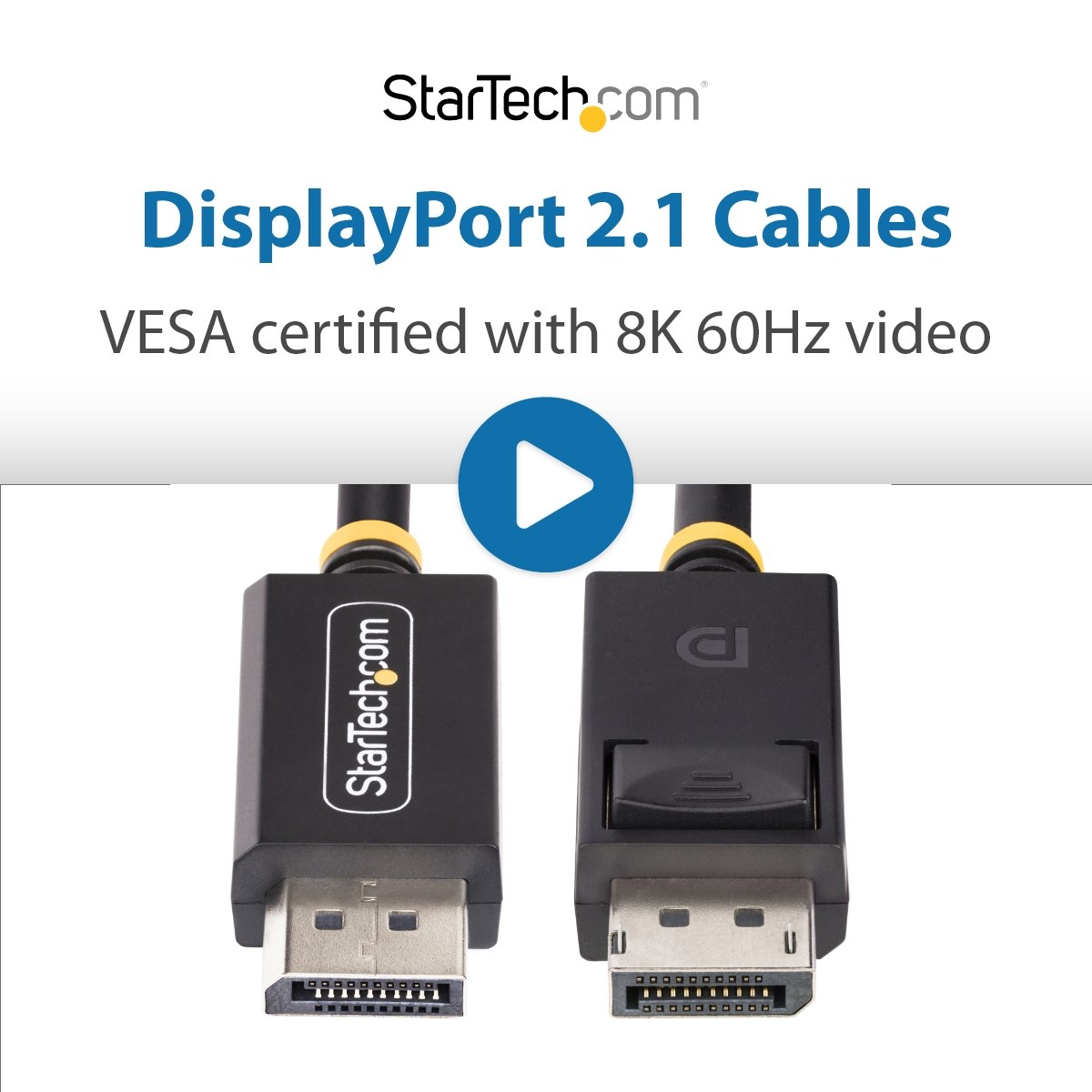 Display Port 8K DisplayPort Extension Cable, Tunghey Displayport 1.4 ...
