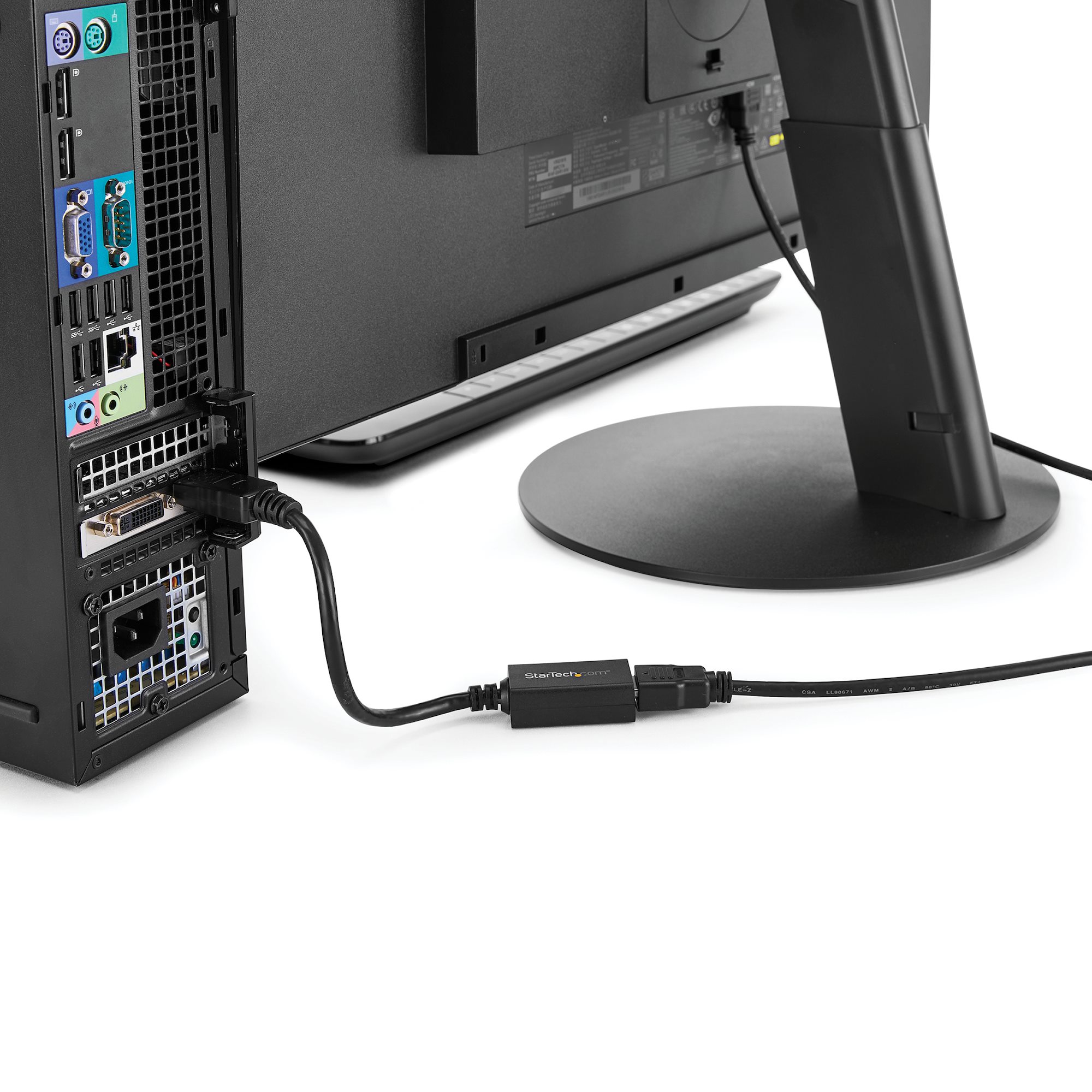 HDMI®対応モニターまたは高精細モニター(HDTV)をDisplayPort®搭載