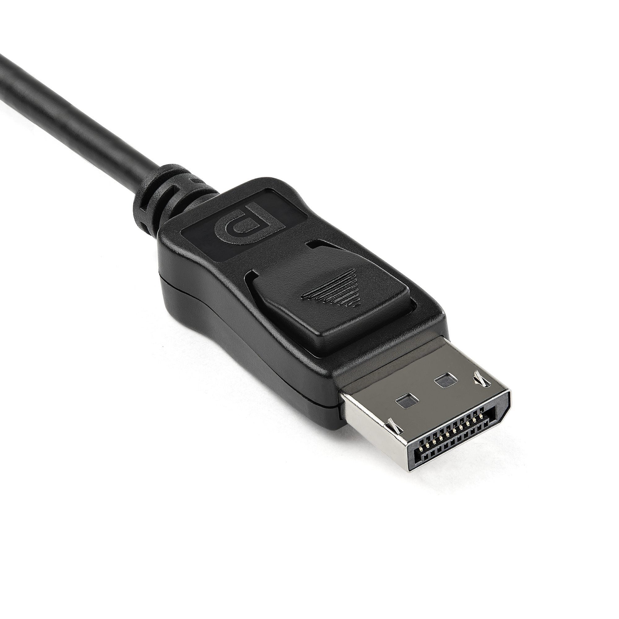 Connect your VGA monitor to a DisplayPort equipped computer