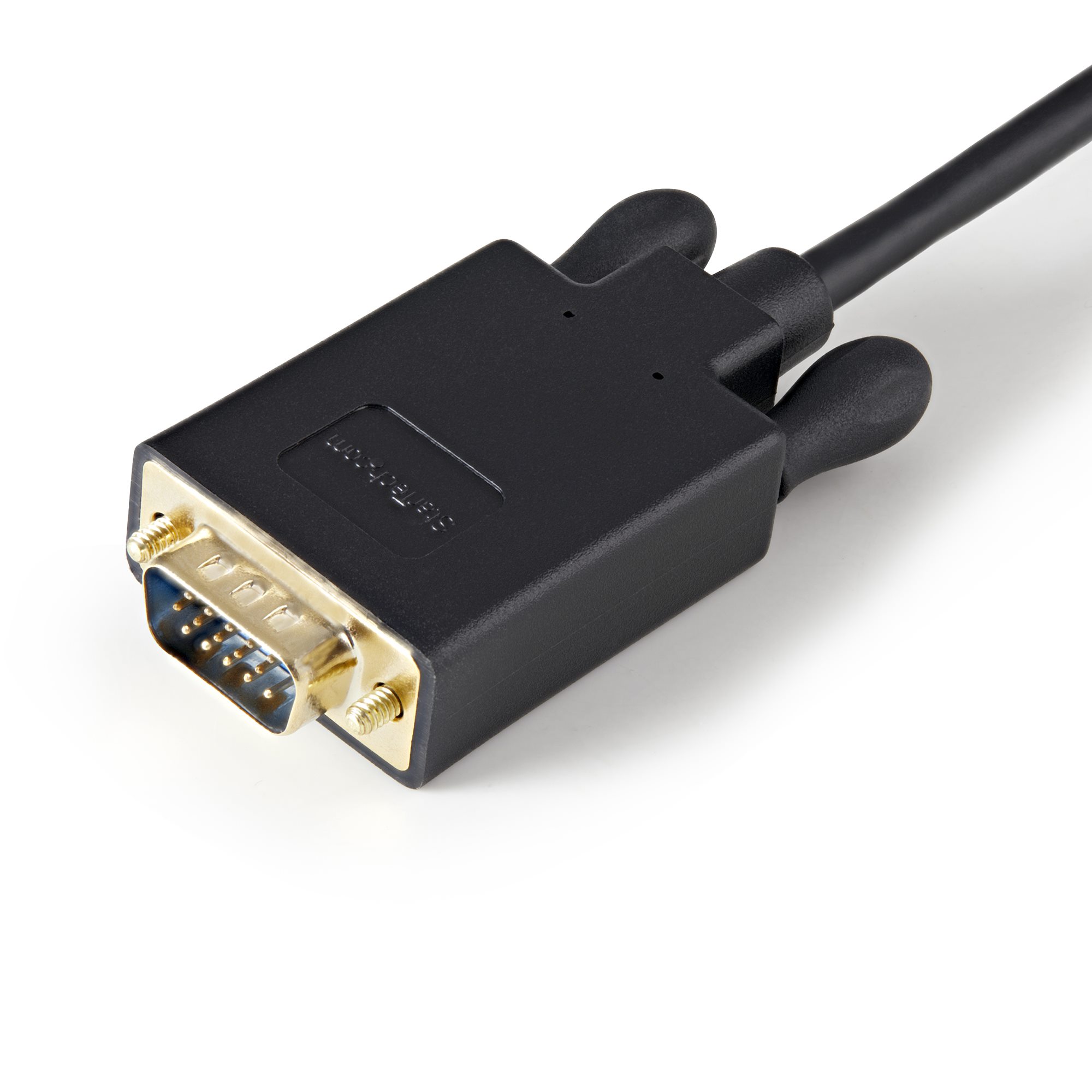 DisplayPort 1.2 - VGA変換ケーブル／91cm／1920x1200（1080p）／アクティブ／抜け防止機構付／ブラック／DP -  VGA モニター 変換コネクター／ディスプレイポート コンバーター