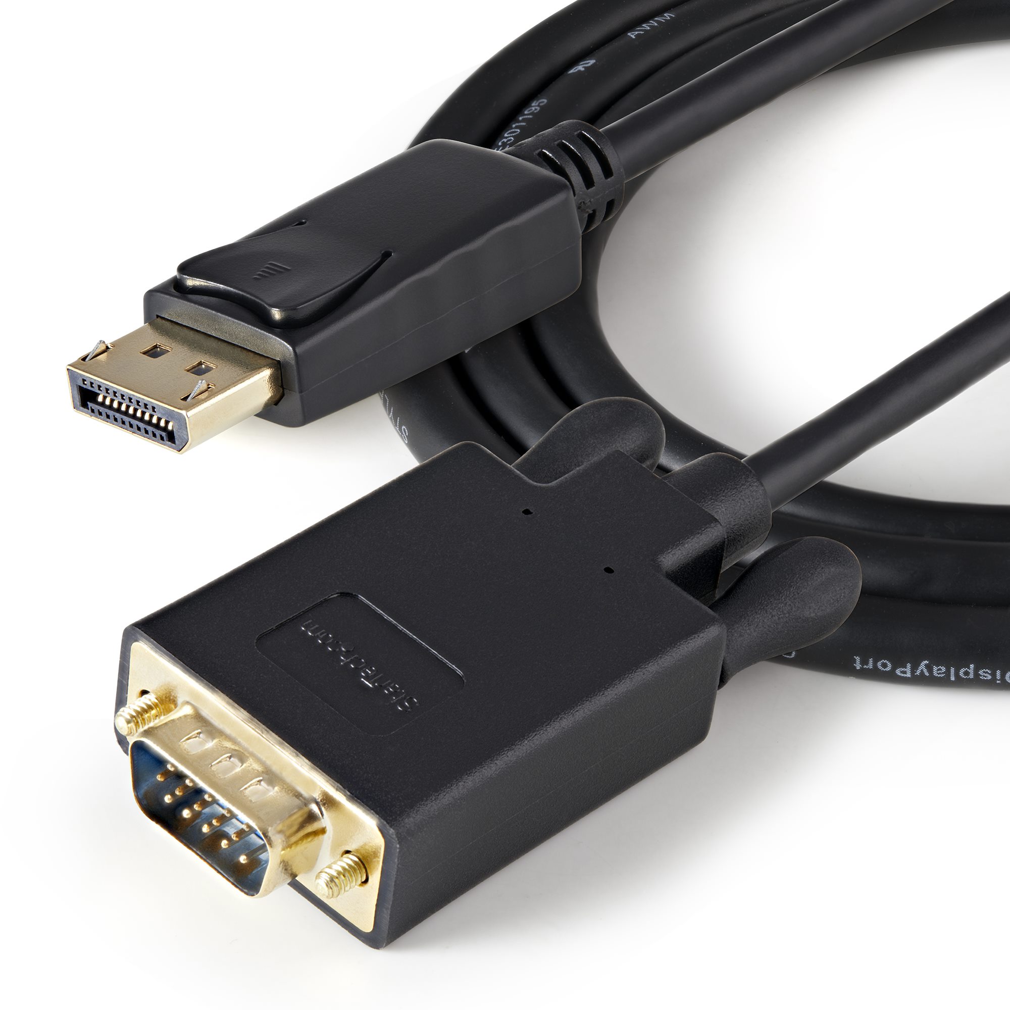 DisplayPort 1.2 VGA アクティブ変換ケーブル 1m Displayportコンバータ- DP DVI、DP  HDMI、DP VGA 日本