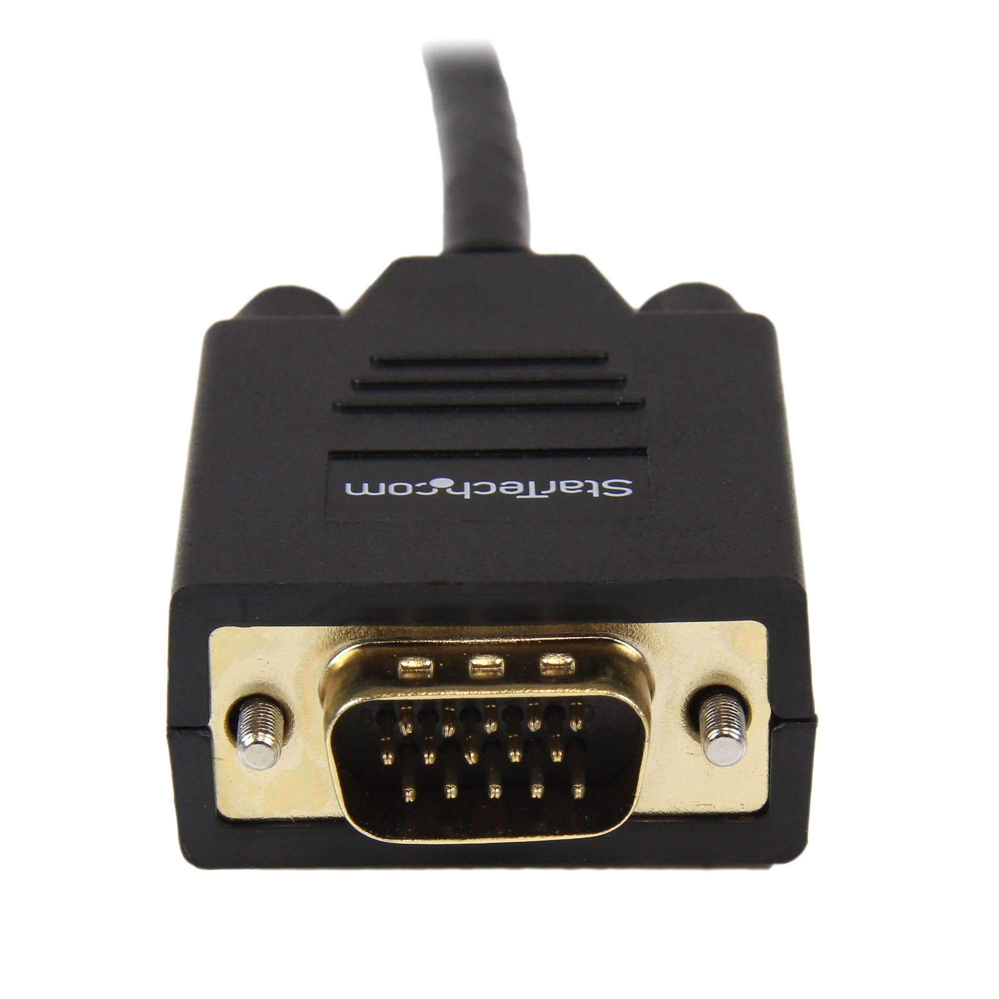 DisplayPort 1.2 - VGA変換ケーブル／1.8m／1920x1200（1080p）／アクティブ／抜け防止機構付／ブラック／DP -  VGA モニター 変換コネクター／ディスプレイポート コンバーター