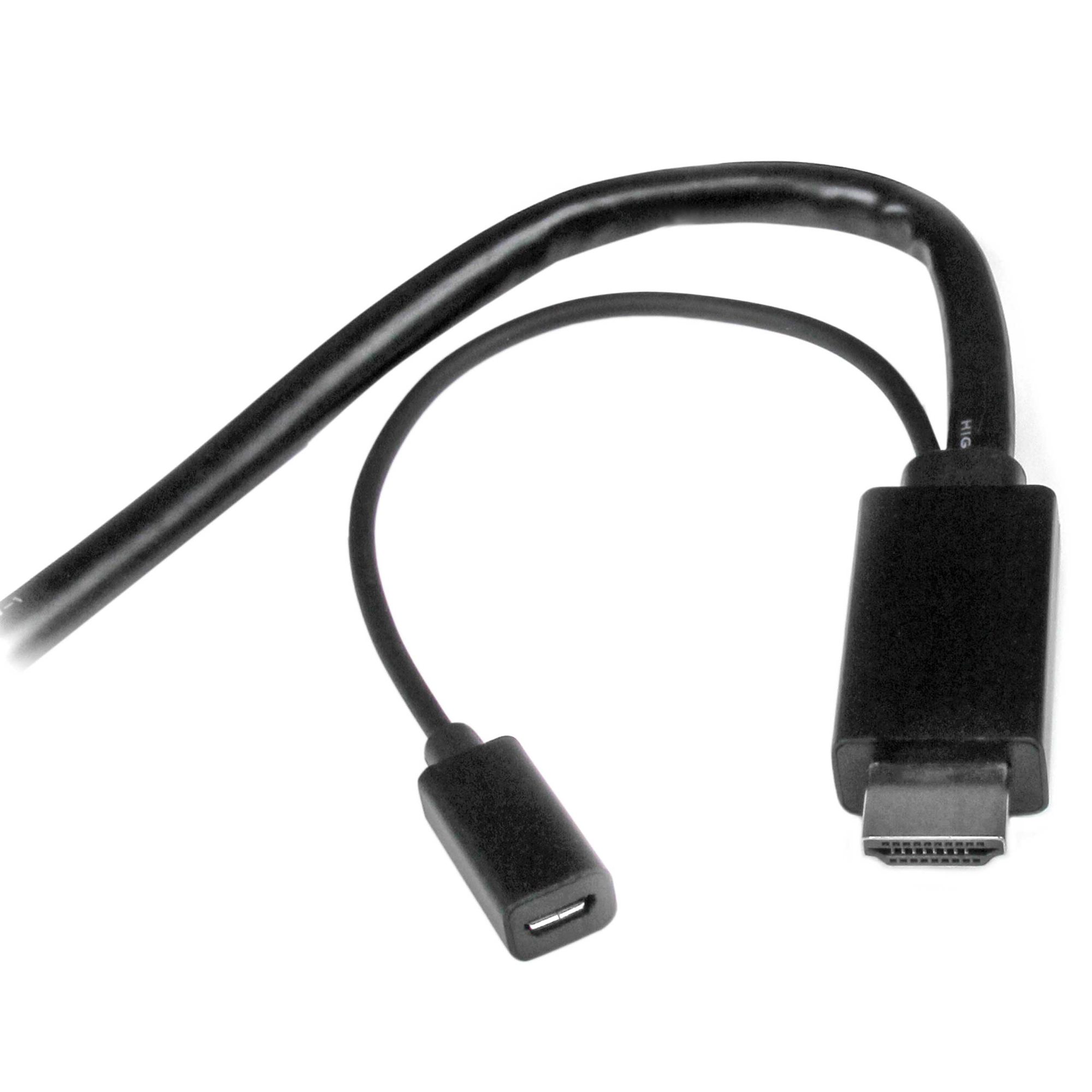 HDMI /DisplayPort /Mini DisplayPort - HDMI 変換アダプタケーブル　2m　 HDMI/ディスプレイポート/ミニディスプレイポート（オス） - HDMI（オス）