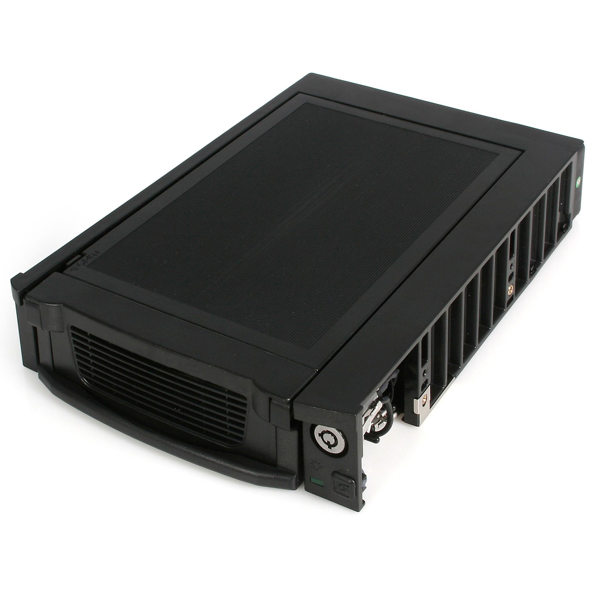 Black 5.25in SATA Hard Drive Mobile Rack Drawer