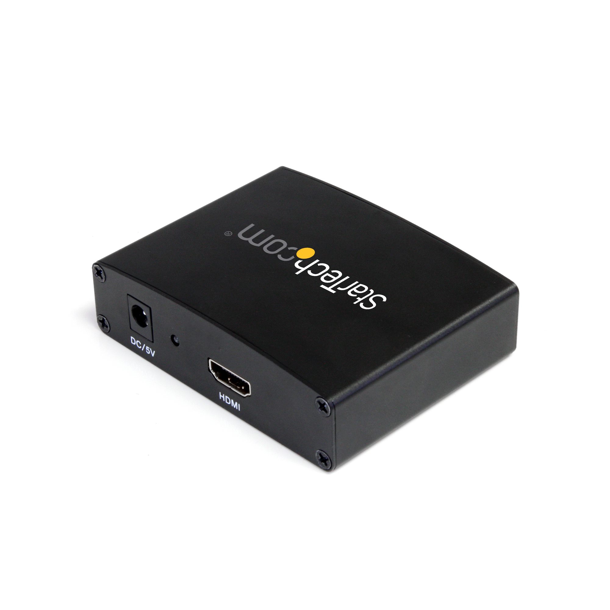  StarTech.com Adaptador de video DVI a HDMI con alimentación USB  y audio - Convertidor DVI-D a HDMI - 1080p (DVI2HD) : Electrónica