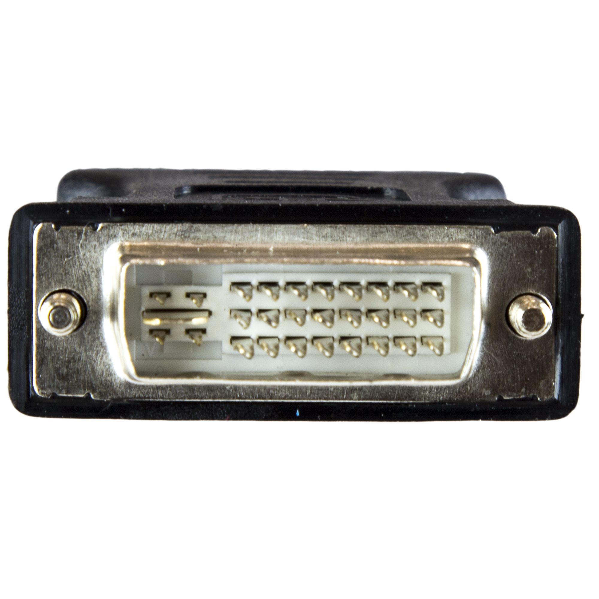 DVI－VGA変換アダプタ DVI-I オス－VGA メス 変換コネクタ ブラック