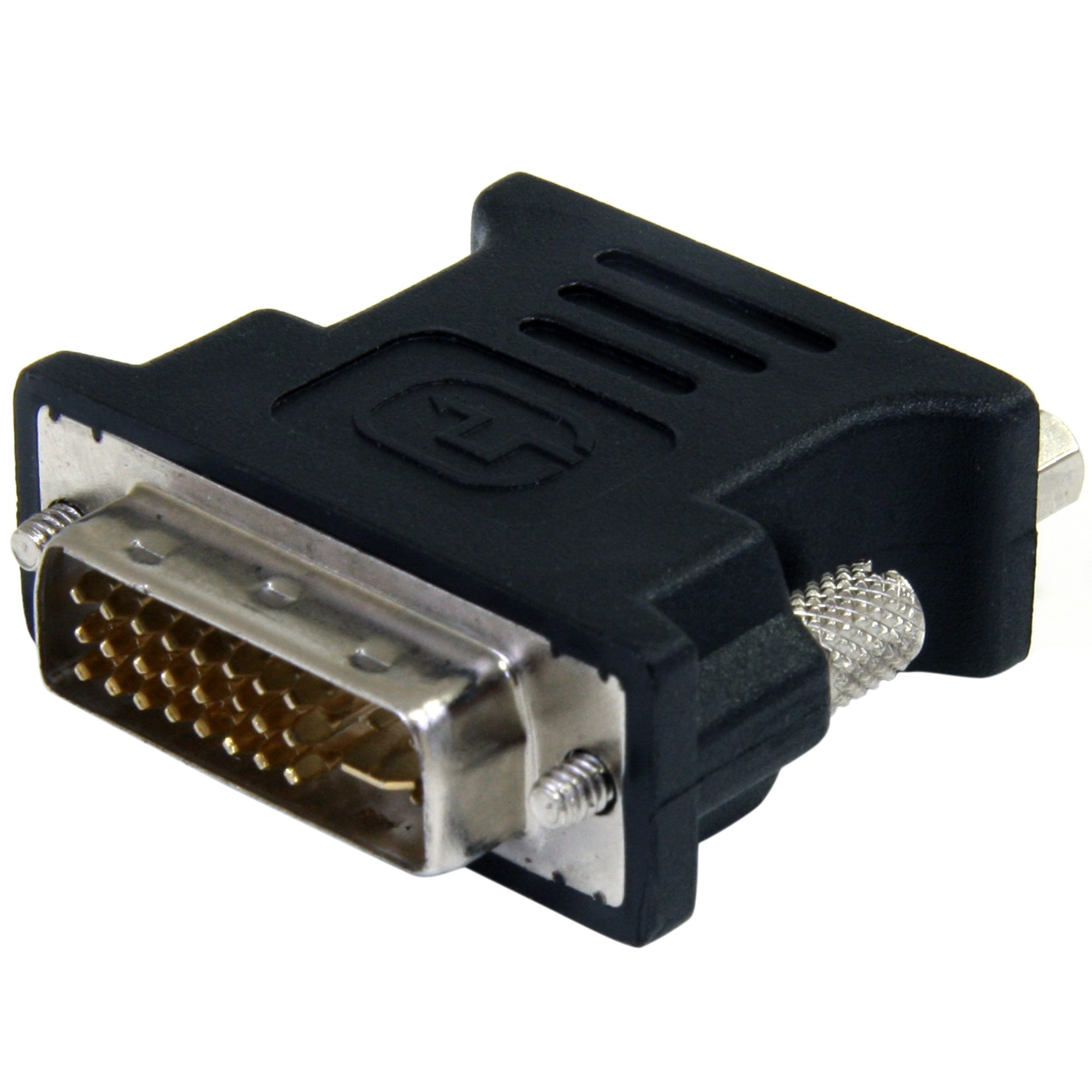 GOOBAY analogico DVI-A/VGA Adattatore Nero DVI-A MASCHIO 12+5 pin a VGA 15-pin Donna 