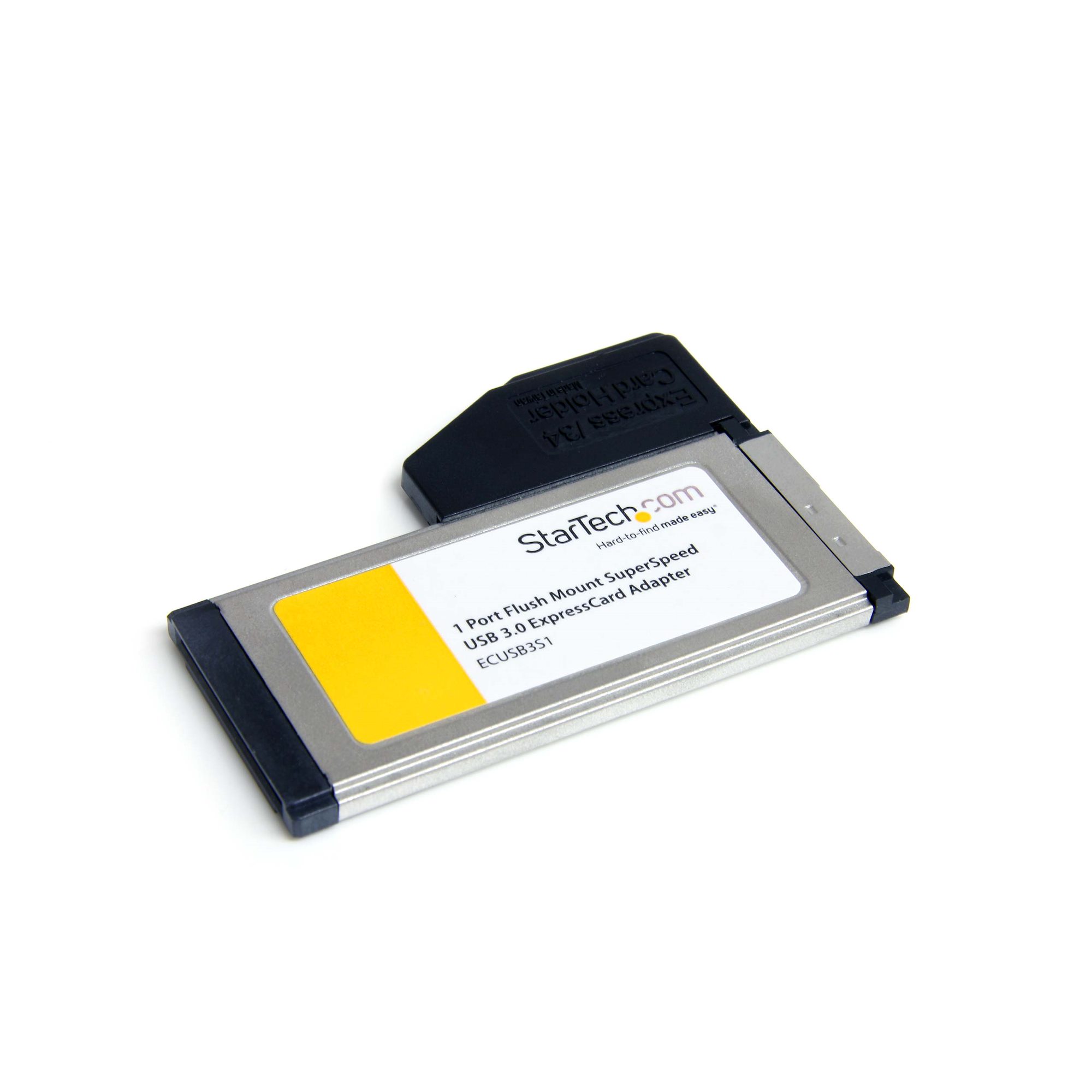 1x Flush Mount ExpressCard USB 3 Card - USB 3.0 Cards
