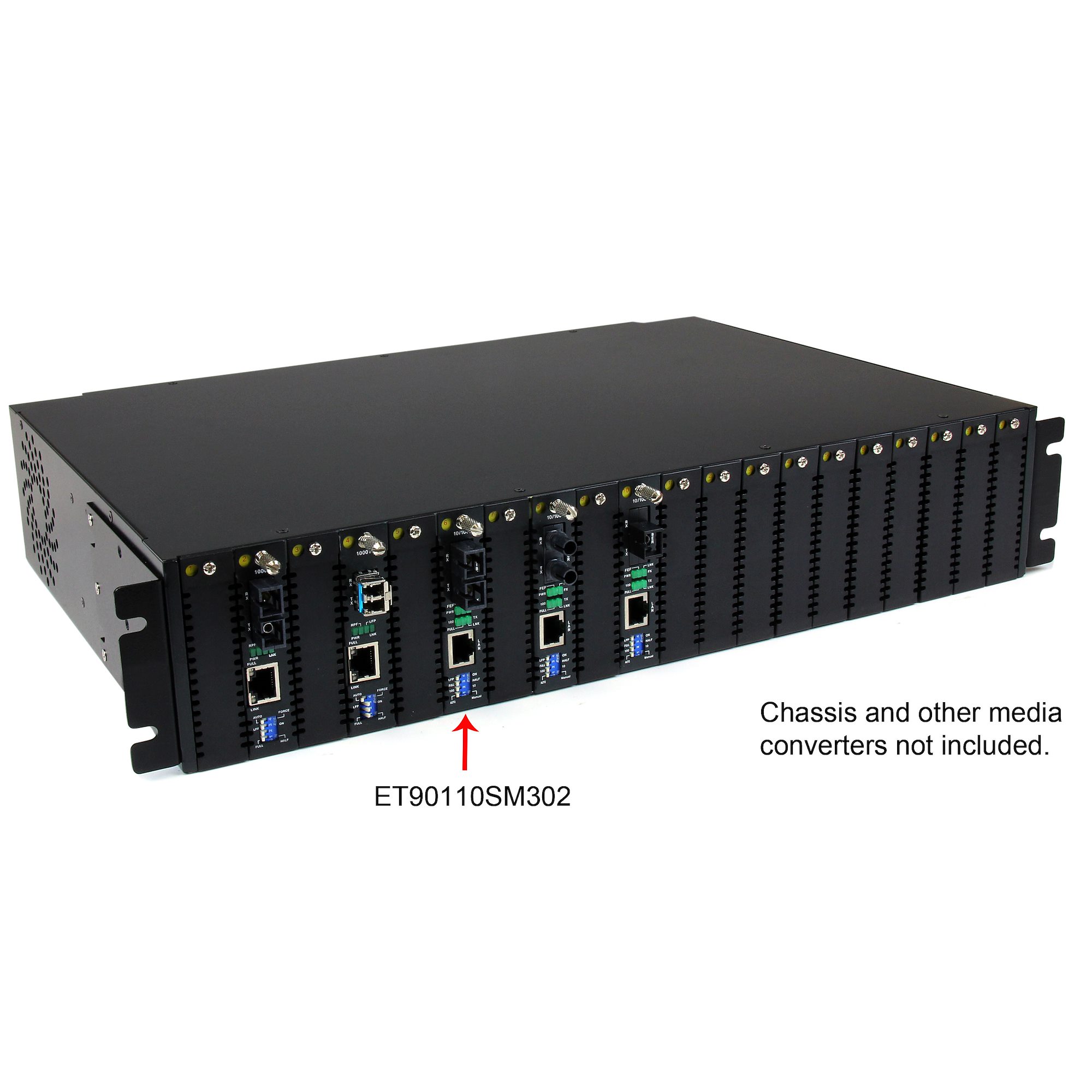 up to 12.4 miles 10Base-T 100Base-FX 1310 nm 100Base-TX RJ-45 / SC single mode Media converter StarTech ET90110WDM2 Ethernet SM WDM Fiber Media Converter Kit SC 20km 