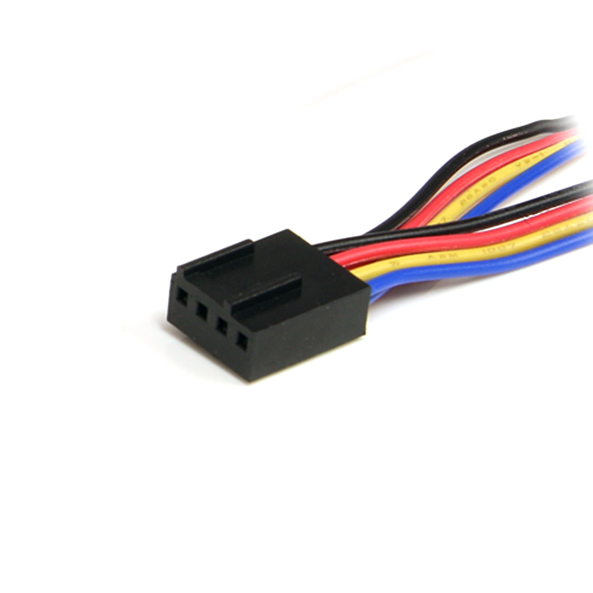 maak een foto Veranderlijk Hardheid 12' 4Pin PWM Fan Extension Power Y Cable - Computer Power Cables - Internal  | StarTech.com