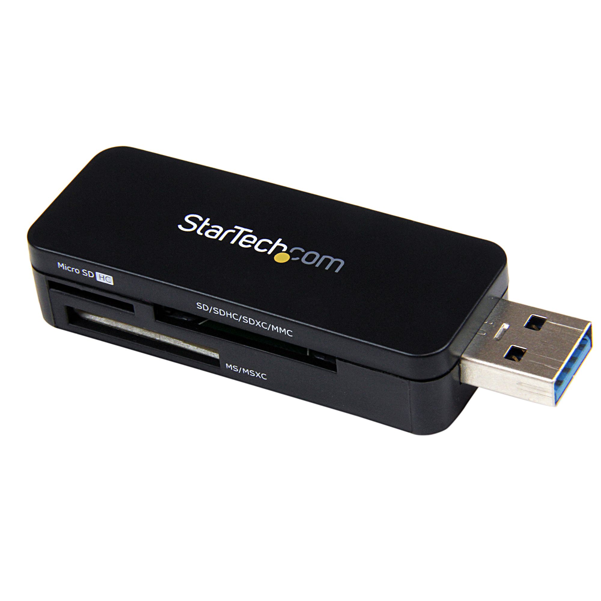 USB 2.0 External Memory Card Reader for SD SDHC MICRO SD w/ Short Cable 