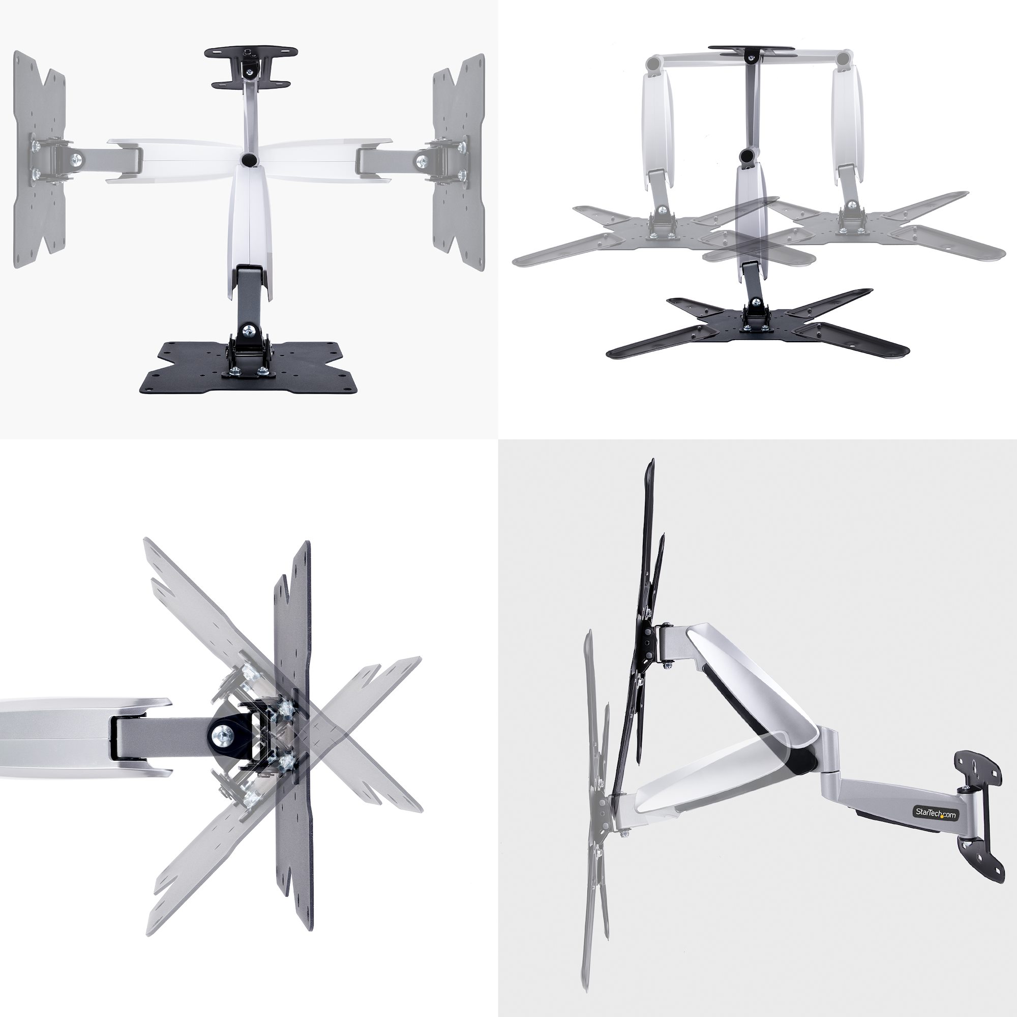 防災にも★壁掛けTV用　工具一式 テレビ壁掛け金具／23 - 55インチ型／1画面／耐荷重30kg／VESA対応