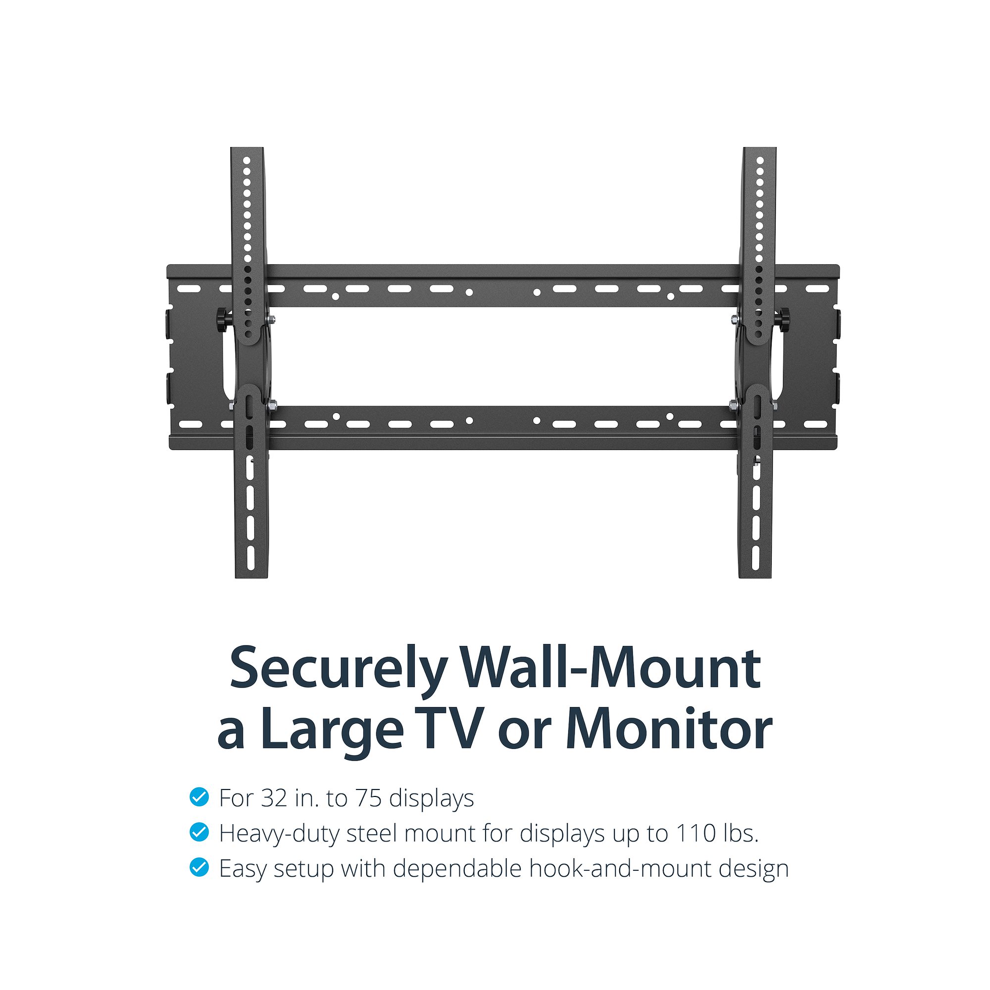  Mount-It! VESA Mount Adapter Kit, TV Wall Mount Bracket  Adapter Converts 200x200 mm Patterns to 300x300 and 400x400 mm, Fits Most  32 Inch to 55 Inch TVs