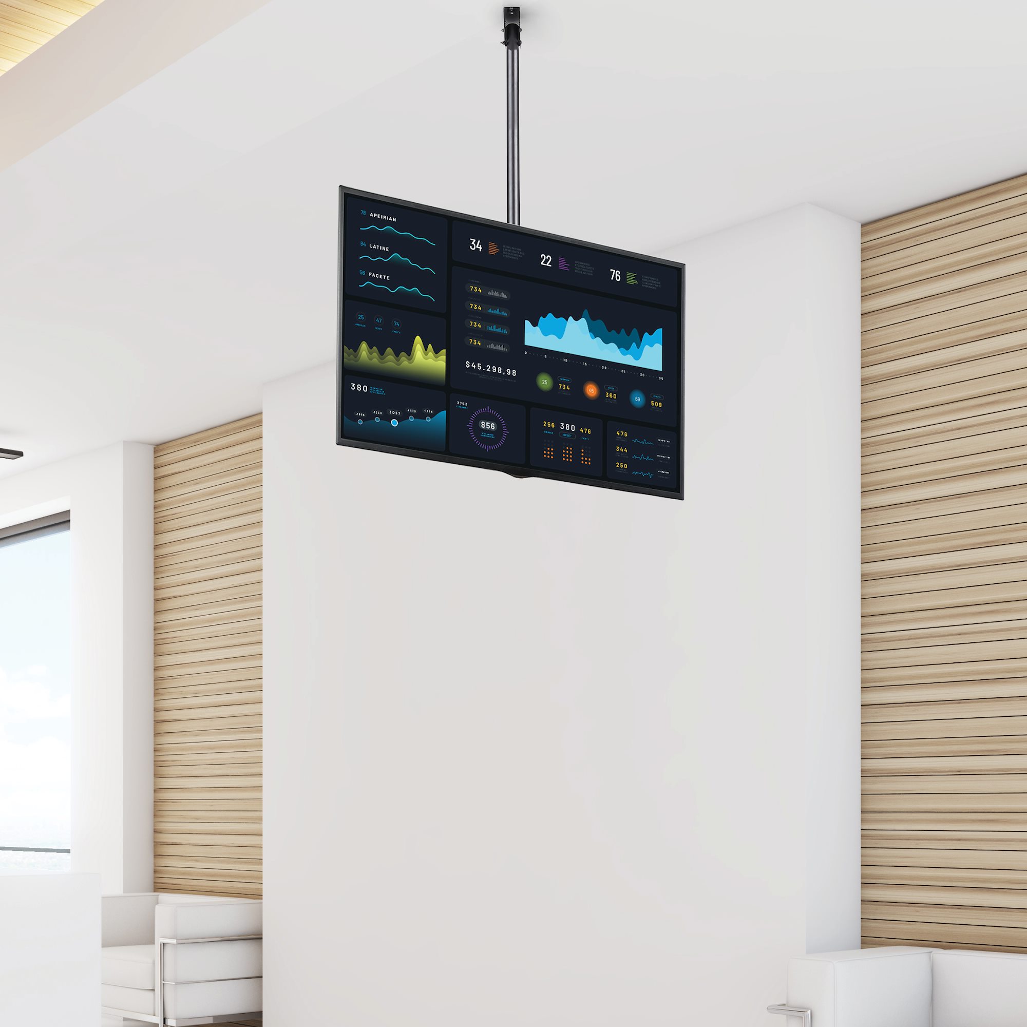 VESA 32 75 50kg TV 